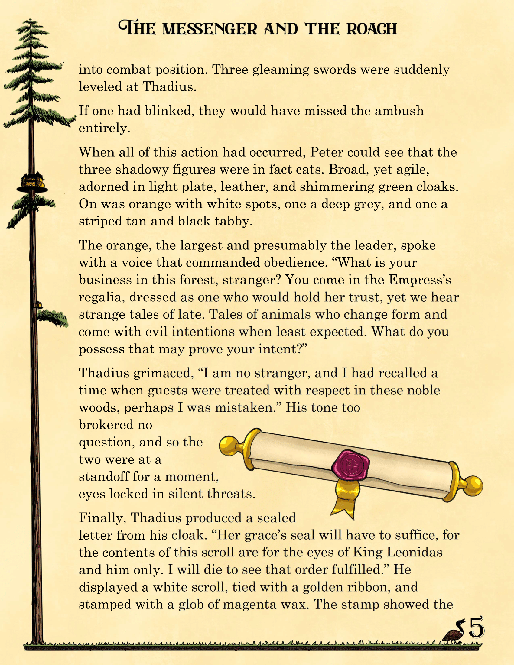 Tales of Paradisio Page 5 NFT on Algorand