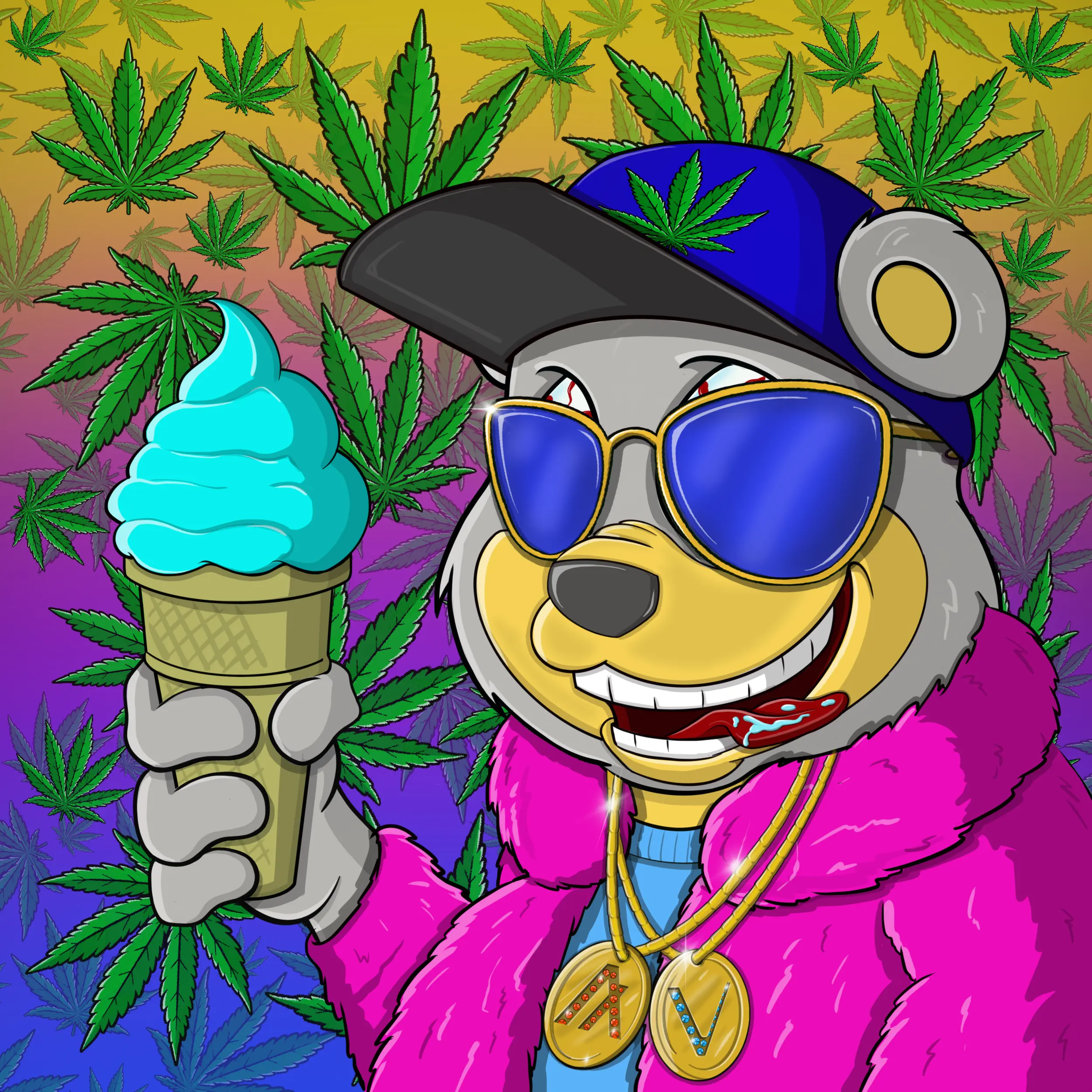 Burnin Bears #392 NFT on Algorand