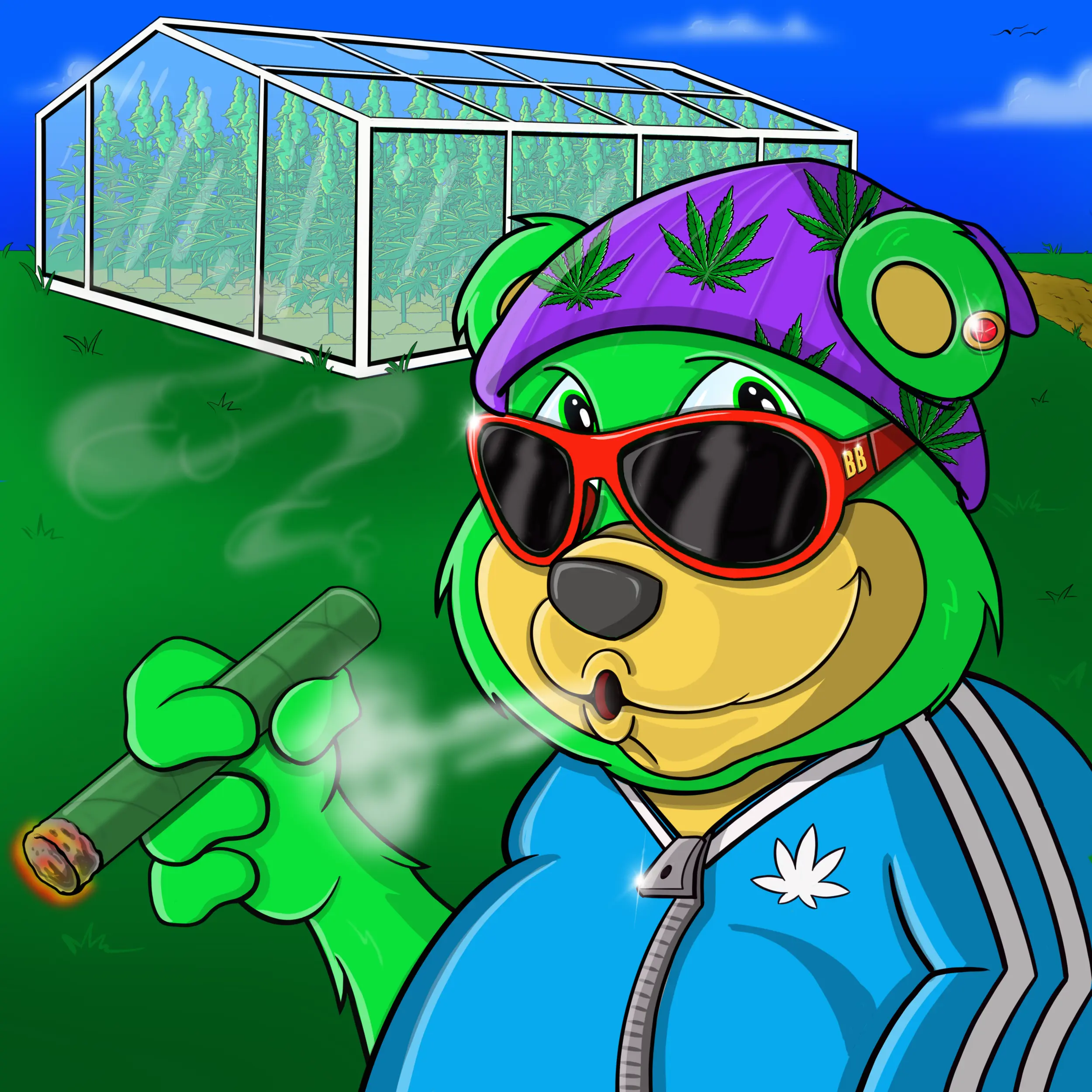 Burnin Bears #82 NFT on Algorand