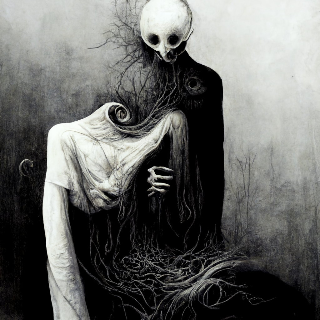 Dark AI Art #141 NFT on Algorand