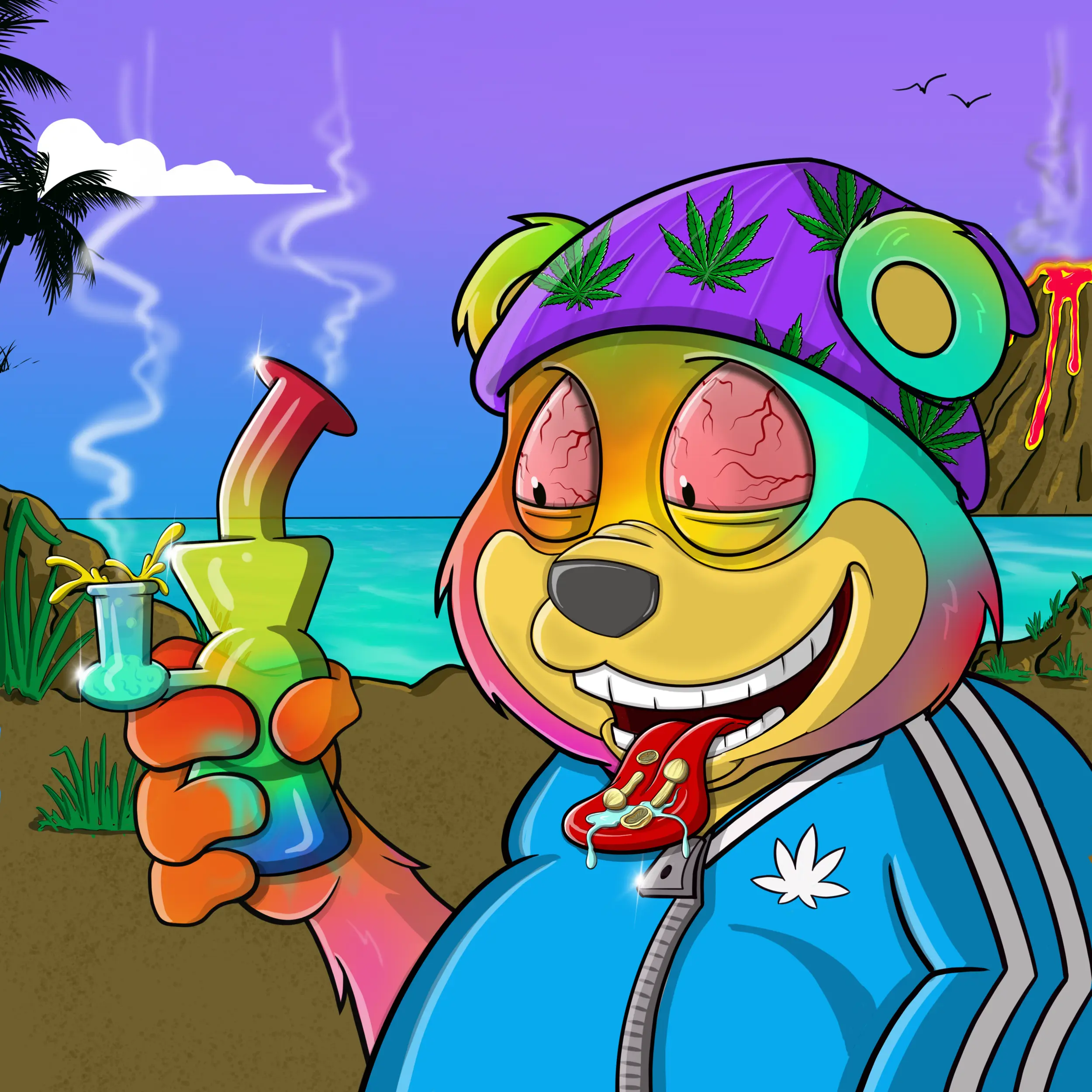 Burnin Bears #526 NFT on Algorand