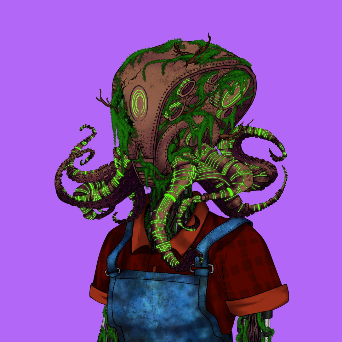 AlgOctopus 318 - Type II NFT on Algorand