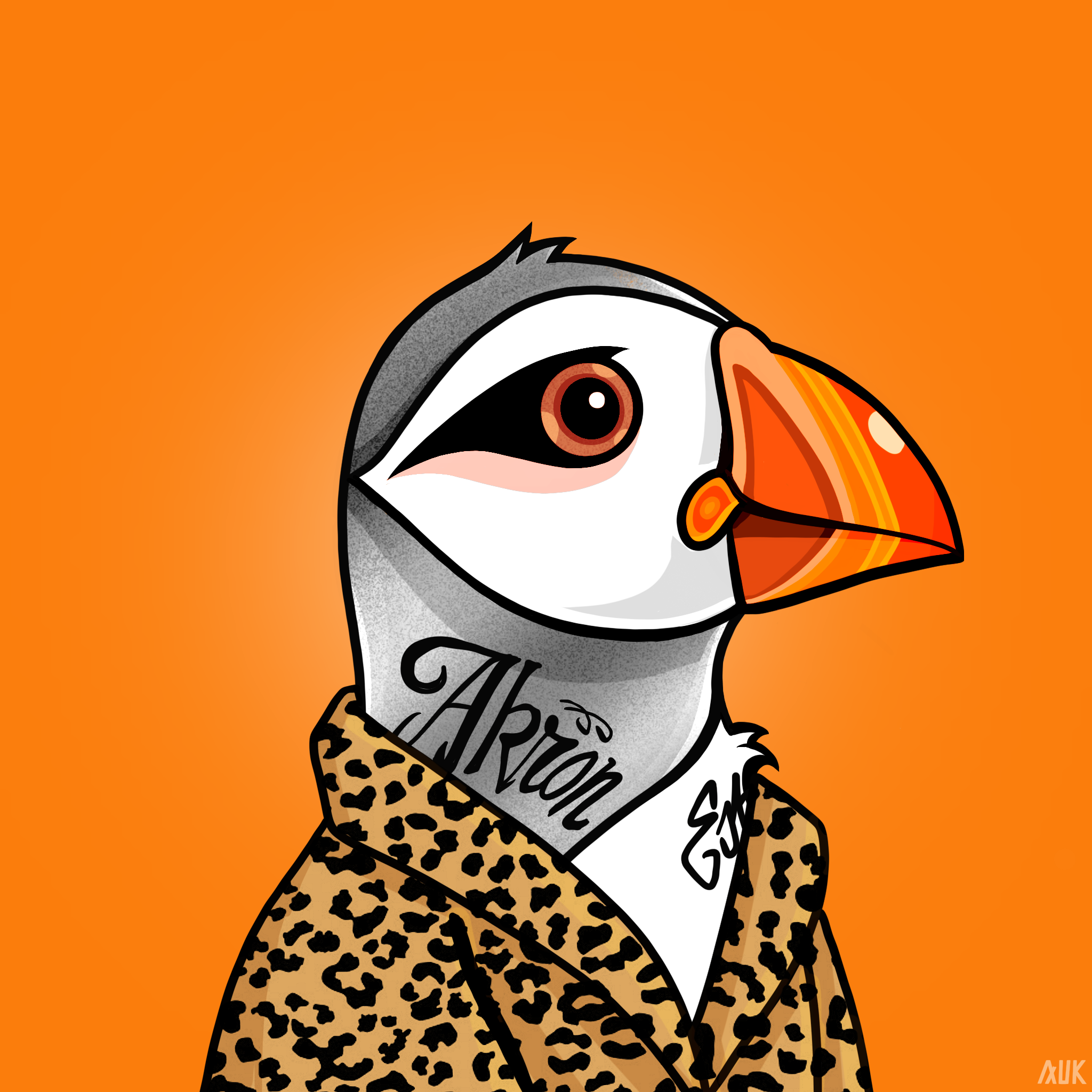 Poppin Puffins #4218 NFT on Algorand