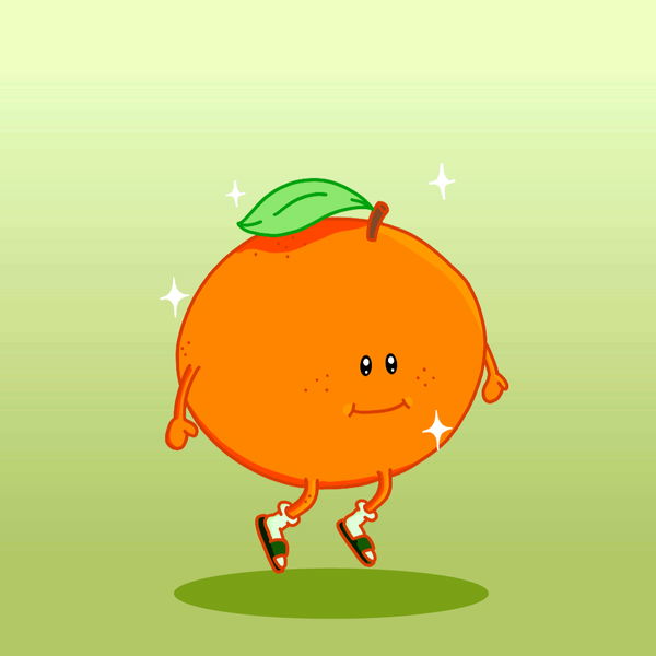 Image of Half-time orange