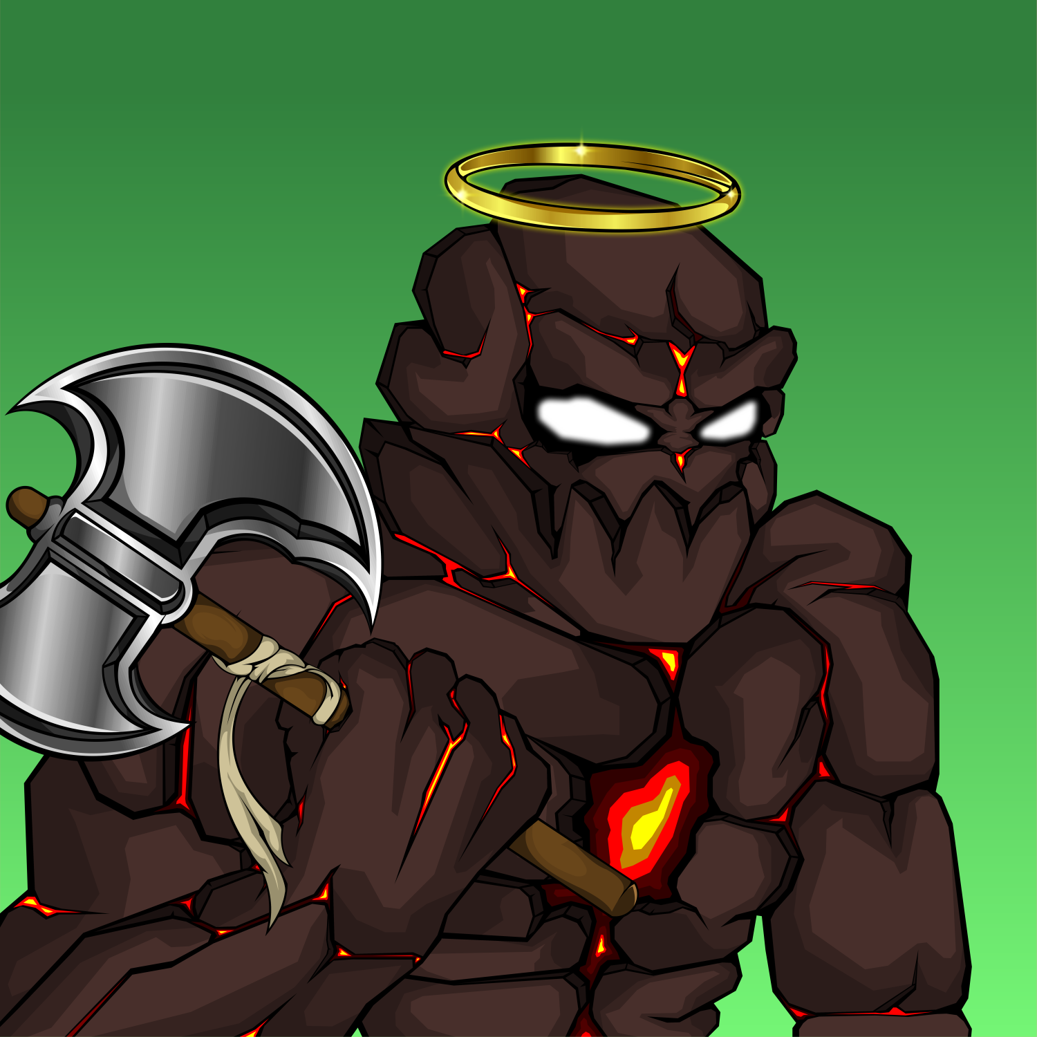 KRAX THE ALGOLEM 466 NFT on Algorand