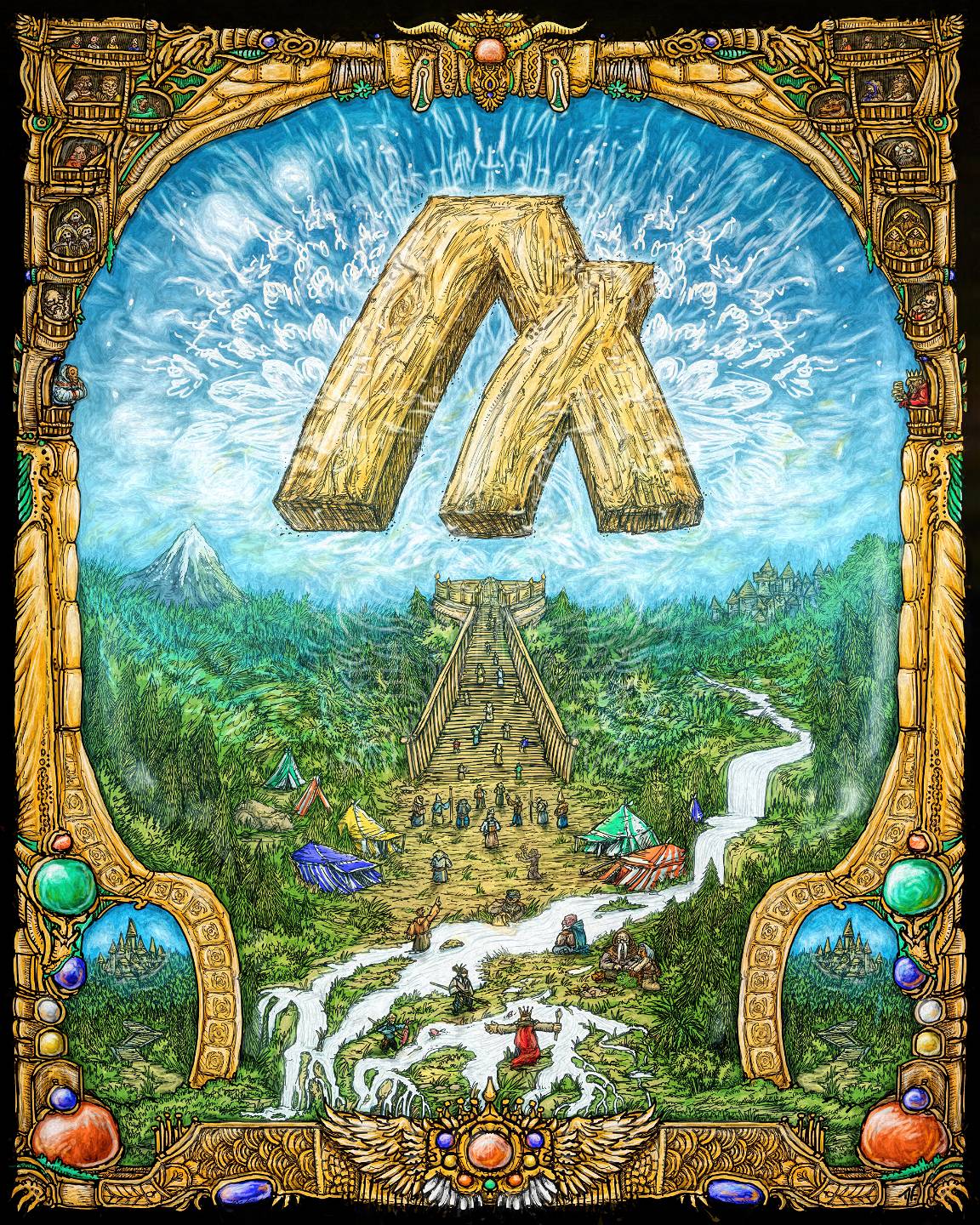 AlgoGod #448 by Dale         NFT on Algorand