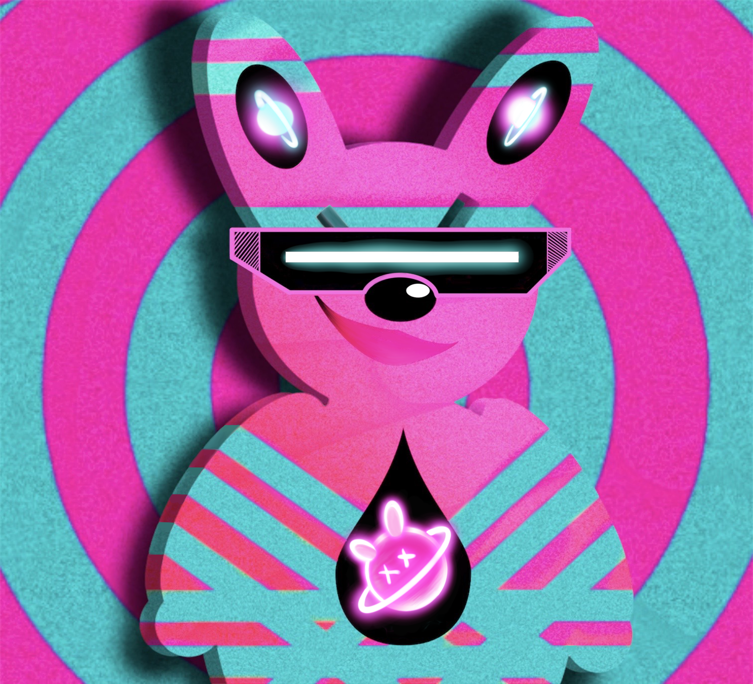 Smirk Rabbit Crew#7 NFT on Algorand