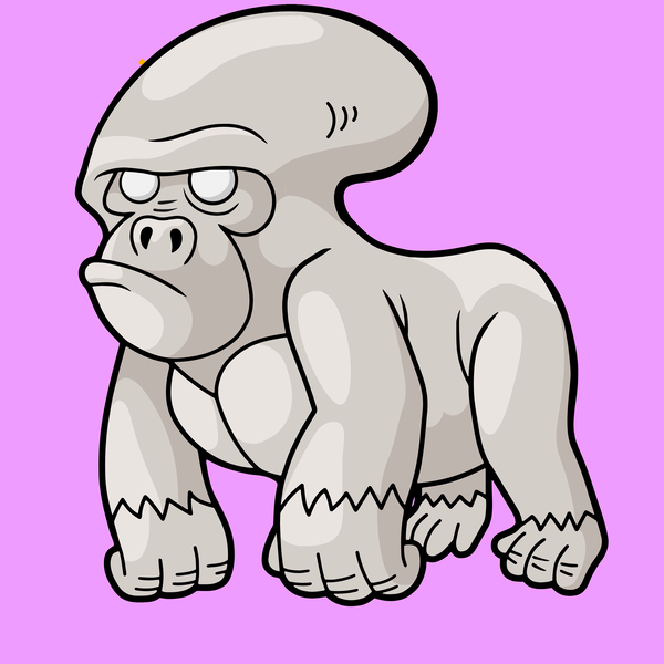 Image of Smooth Brain Gorilla #278