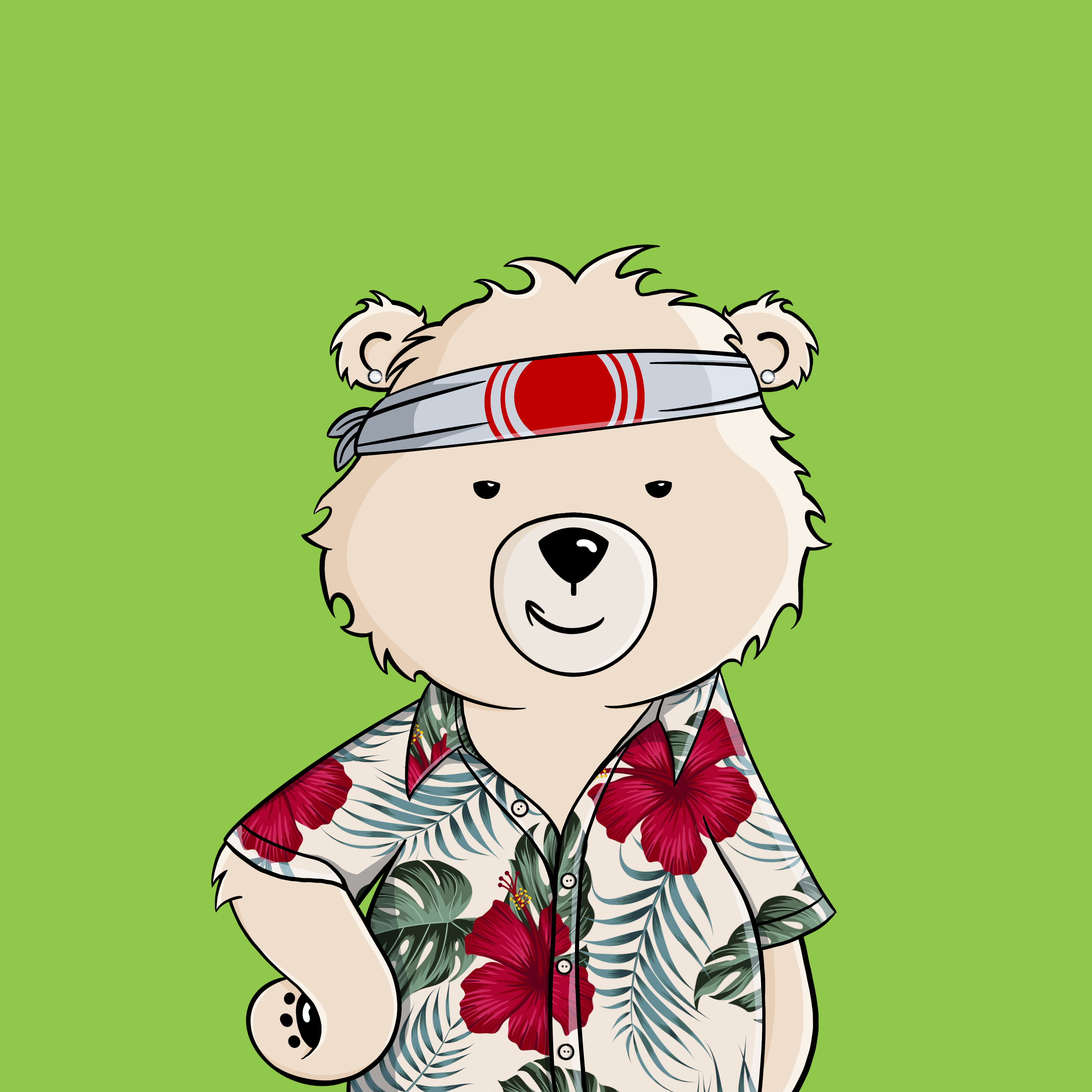 Promise Bears #3166 NFT on Algorand