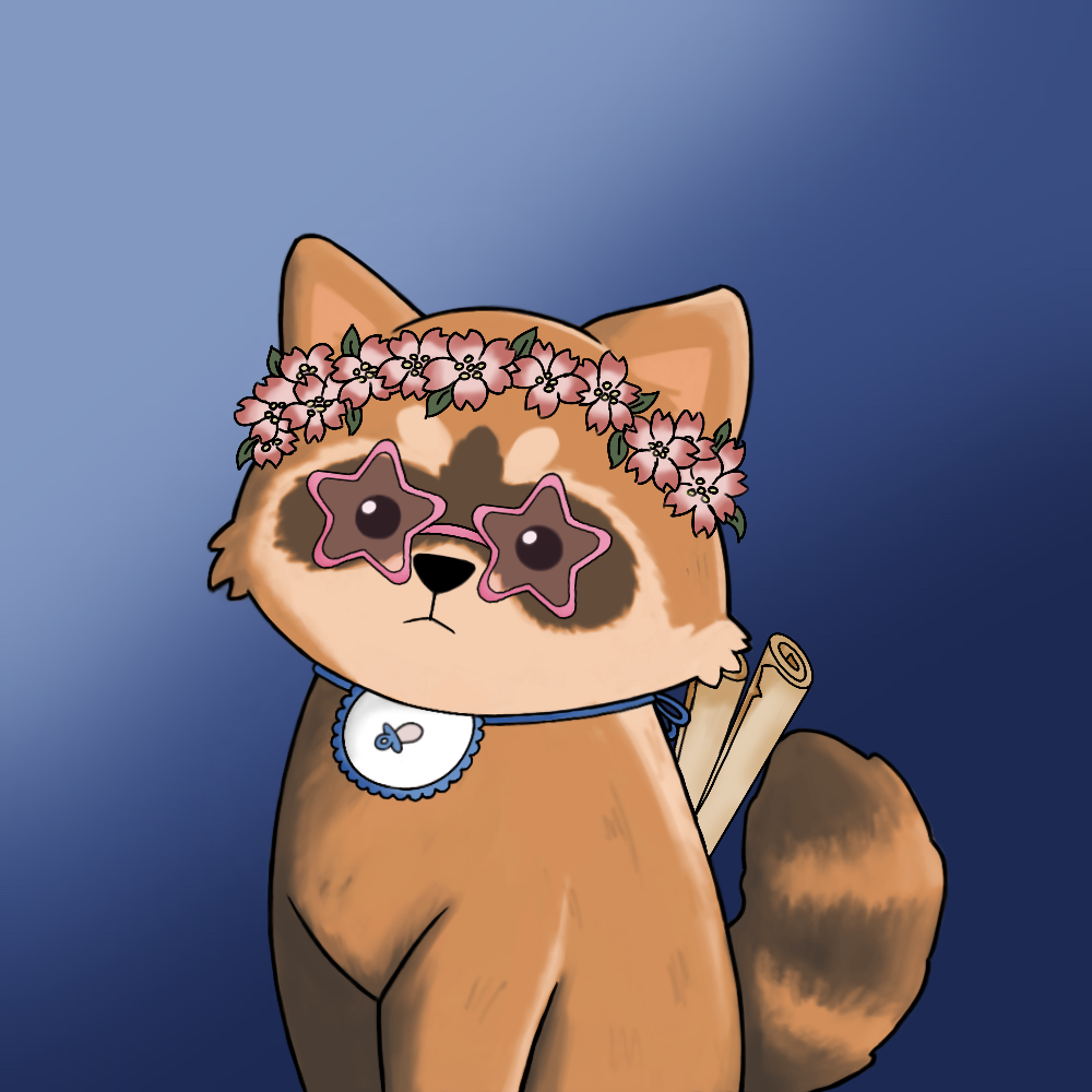 Raccoon #31 NFT on Algorand
