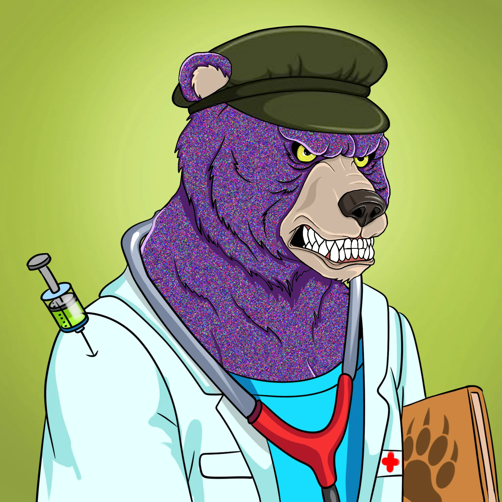 Mad Bears #406 NFT on Algorand