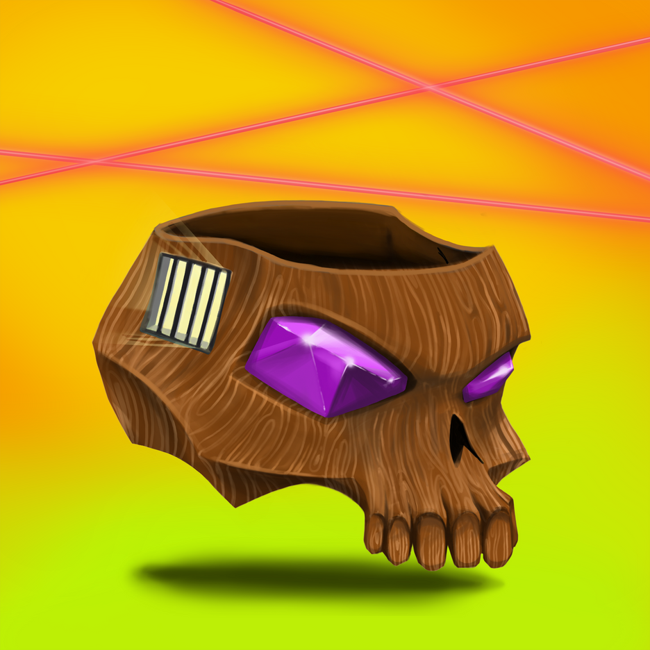 AlgoSkull #2249 NFT on Algorand