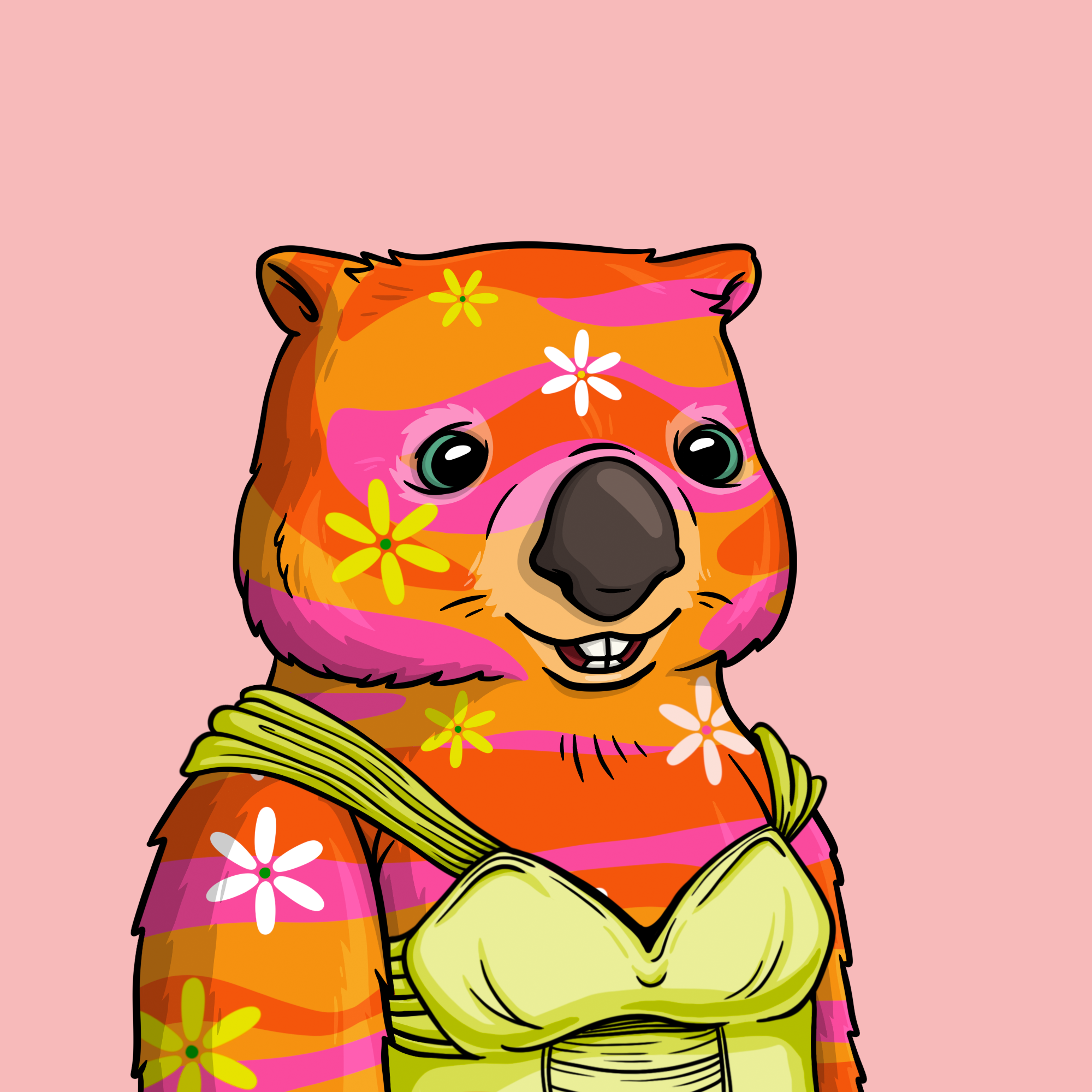 Wildlife Warrior Wombat #22 NFT on Algorand