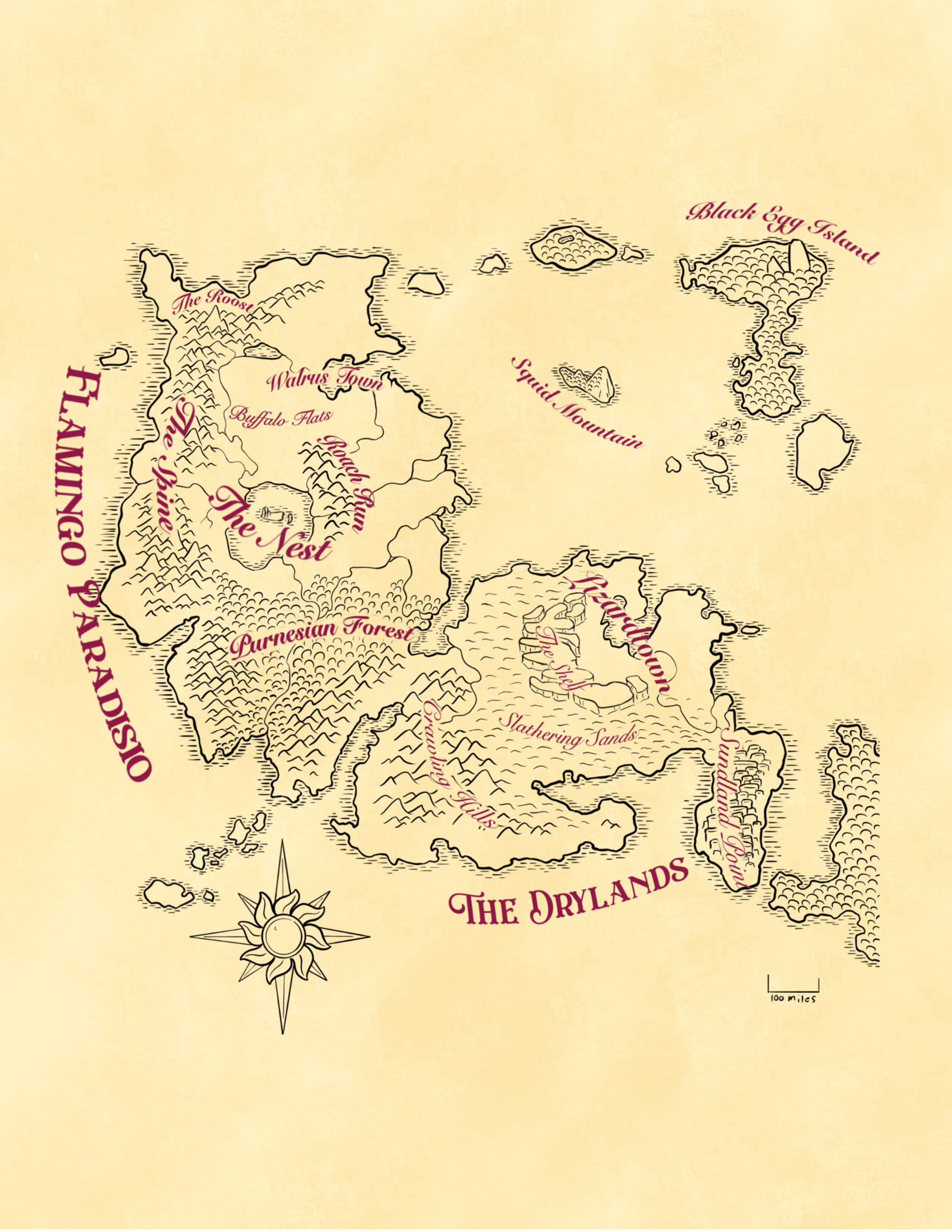 Tales of Paradisio Map 1 NFT on Algorand