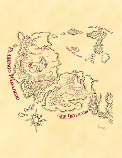 Tales of Paradisio Map 1