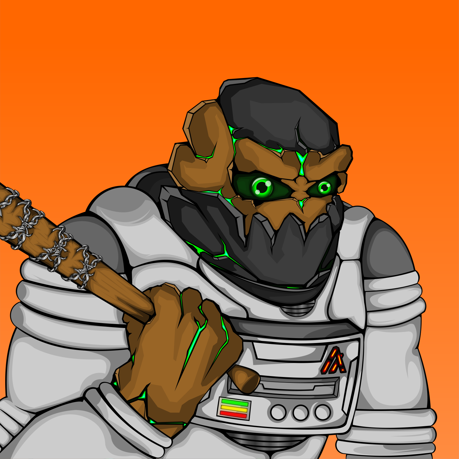 KRAX THE ALGOLEM 489 NFT on Algorand