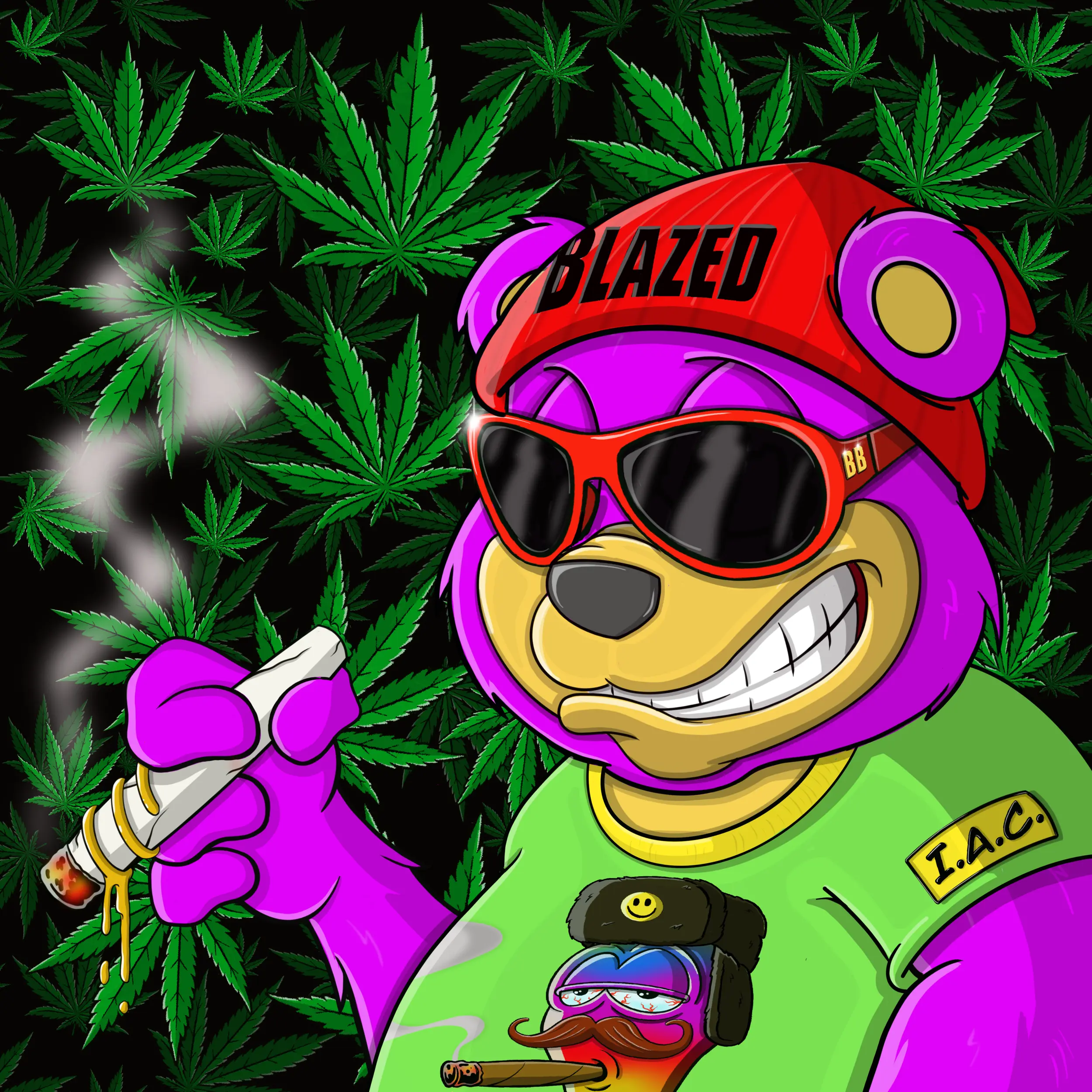 Burnin Bears #573 NFT on Algorand