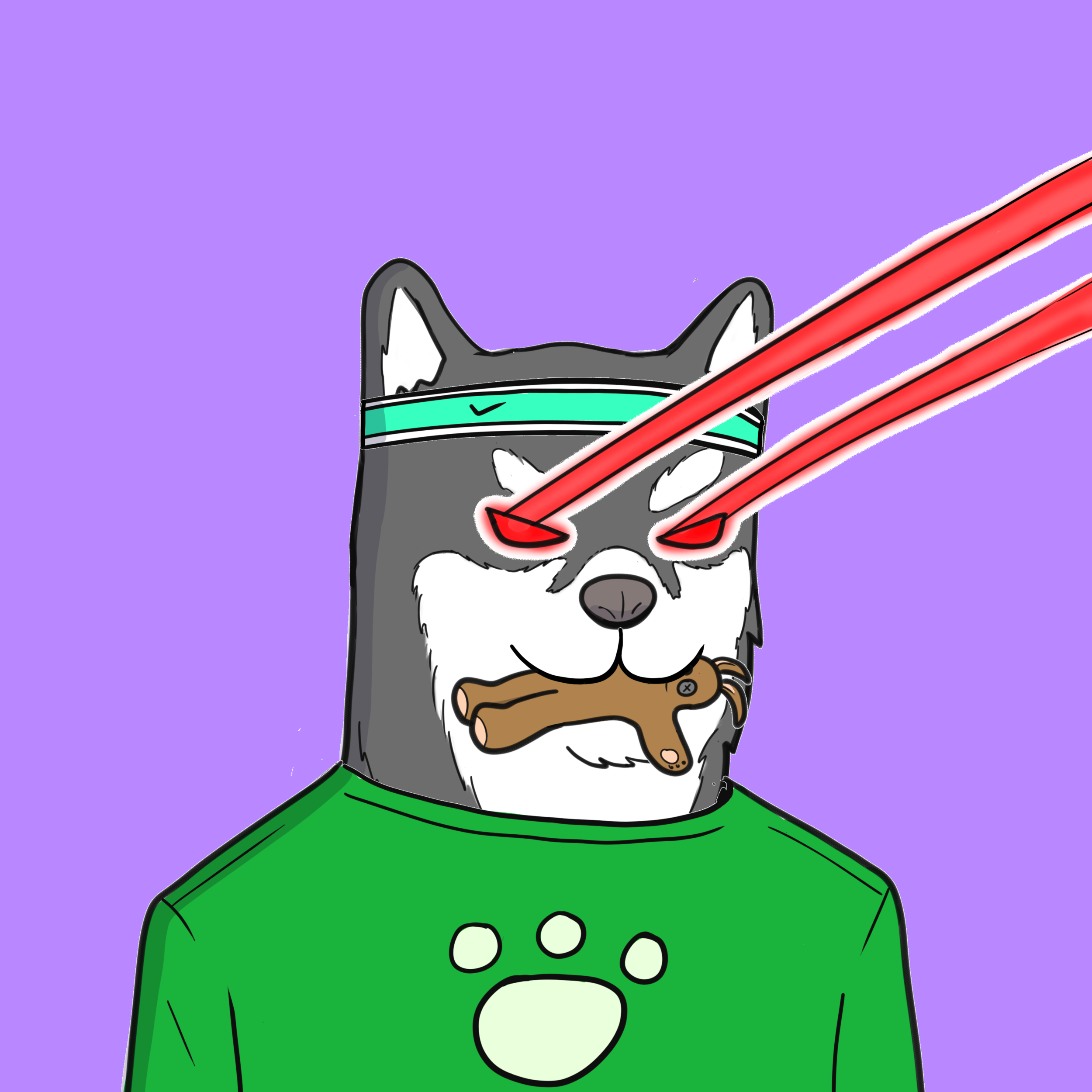 ALGORIAN DOGS #123 NFT on Algorand