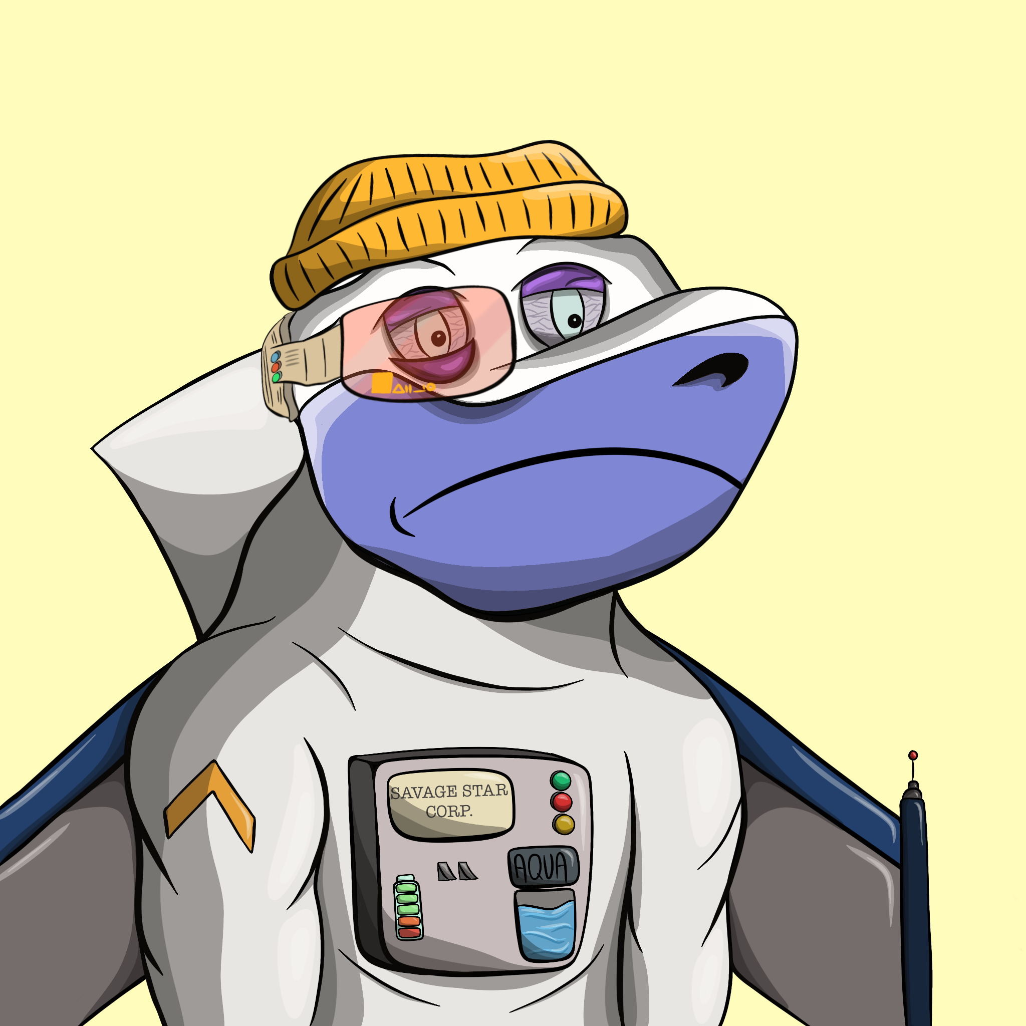 SavageShark #0049 NFT on Algorand