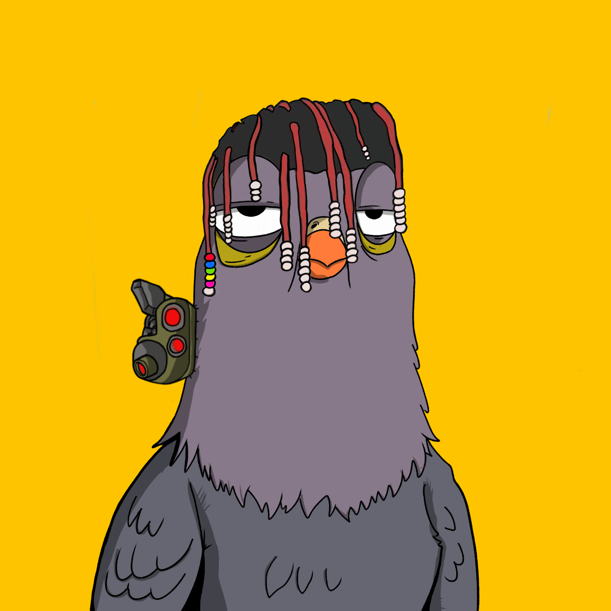 Ghetto Pigeons #0813 NFT on Algorand