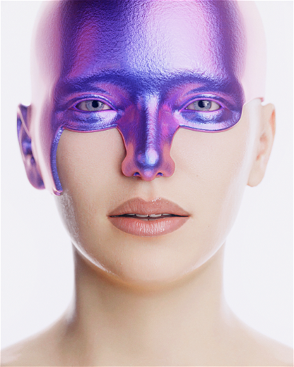 Purple Beu Mask