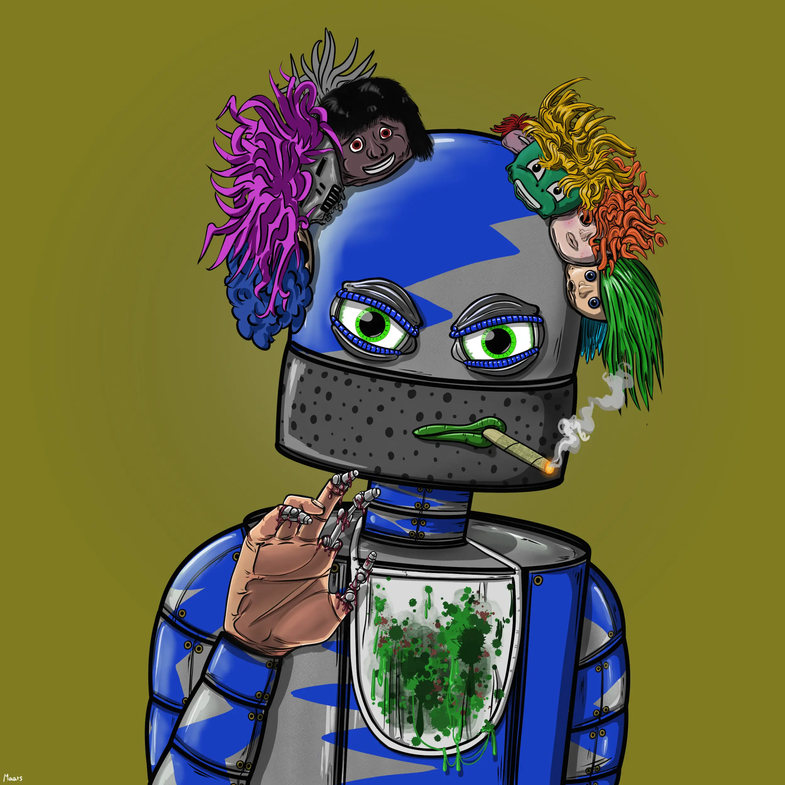 Mental Marvin #2281 NFT on Algorand