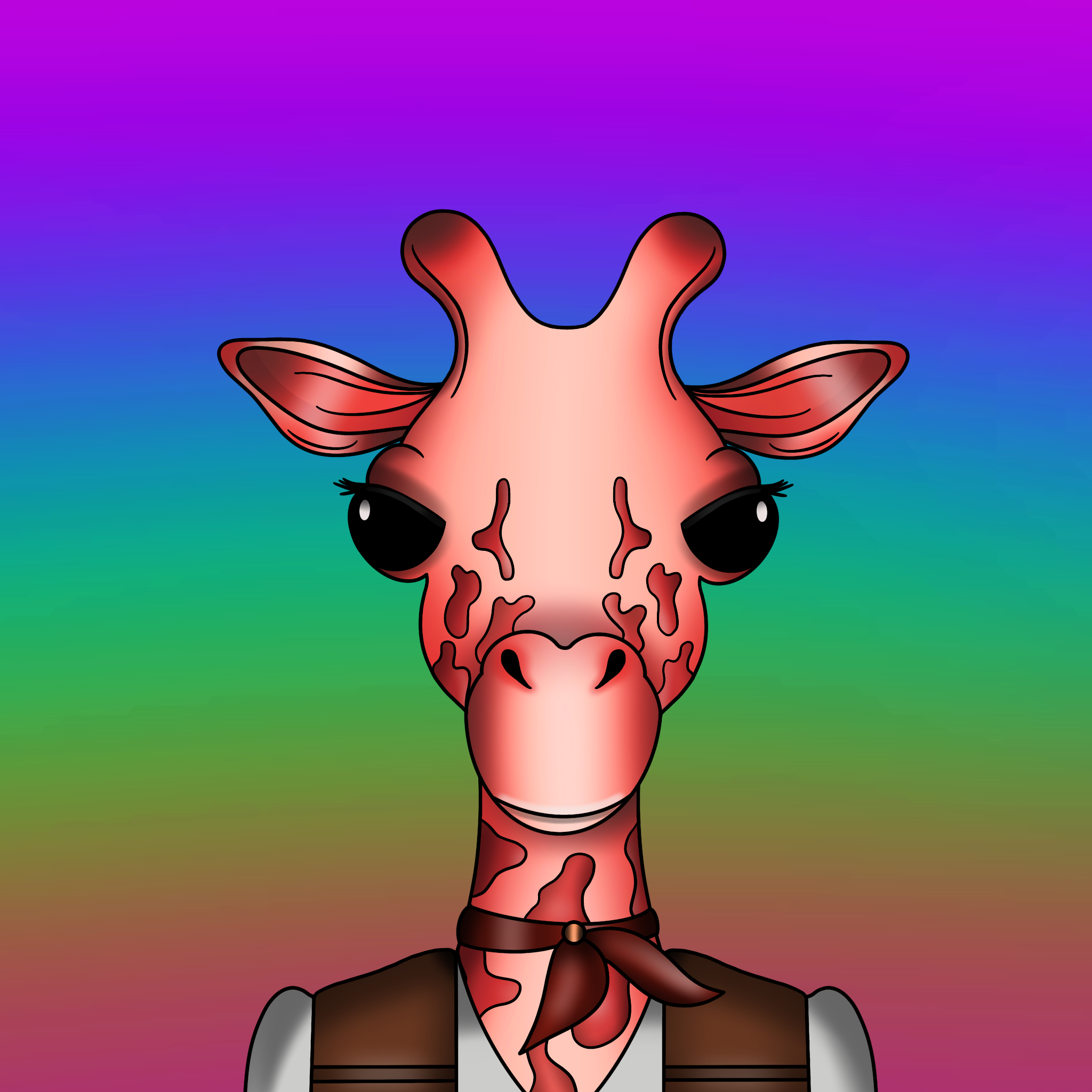 Cool Giraffe Gen2 #445 NFT on Algorand