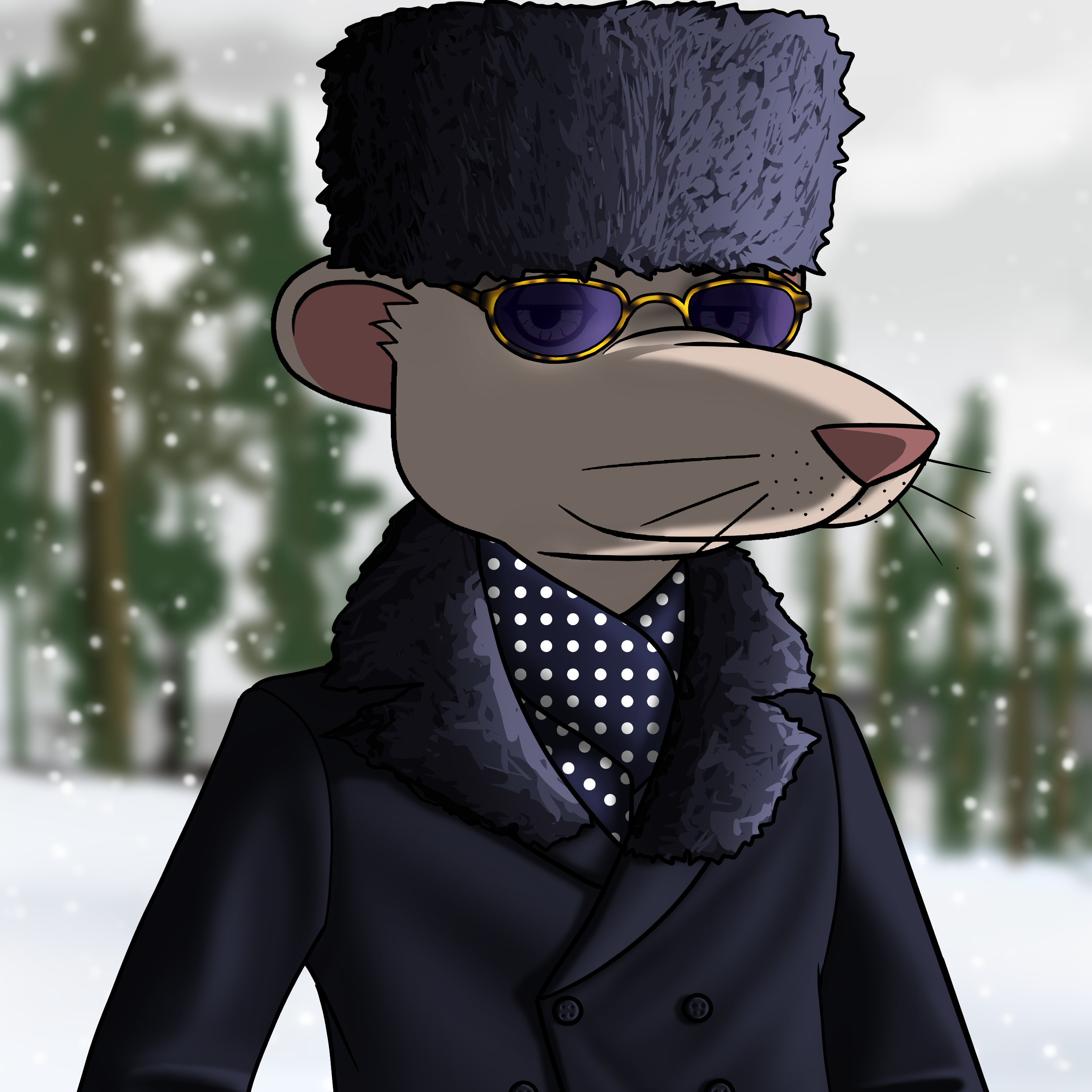CheekyRodent #78 NFT on Algorand