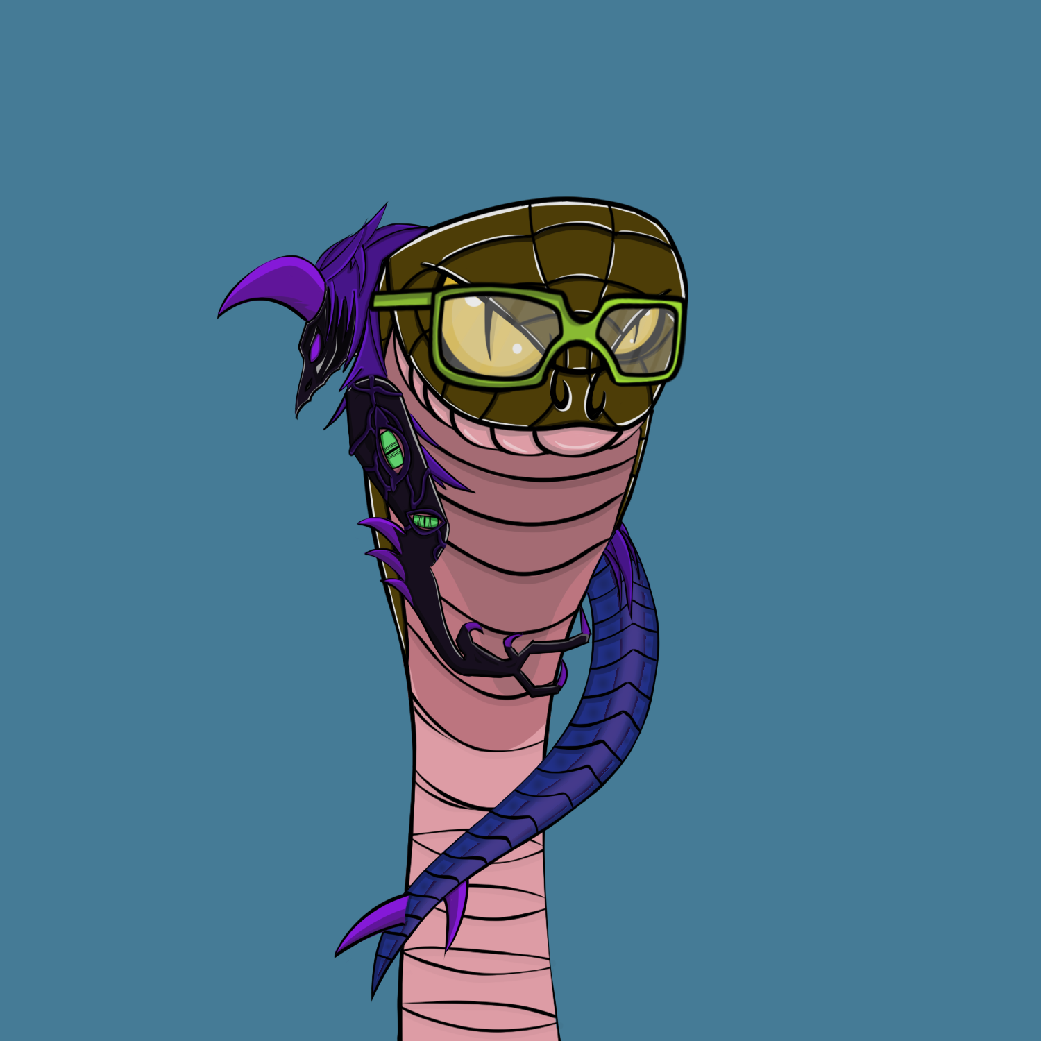 The Snake Cartel #639 NFT on Algorand