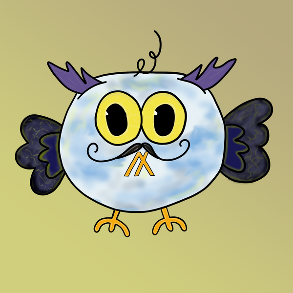 An image of Owlgos Owl Mini Series #019