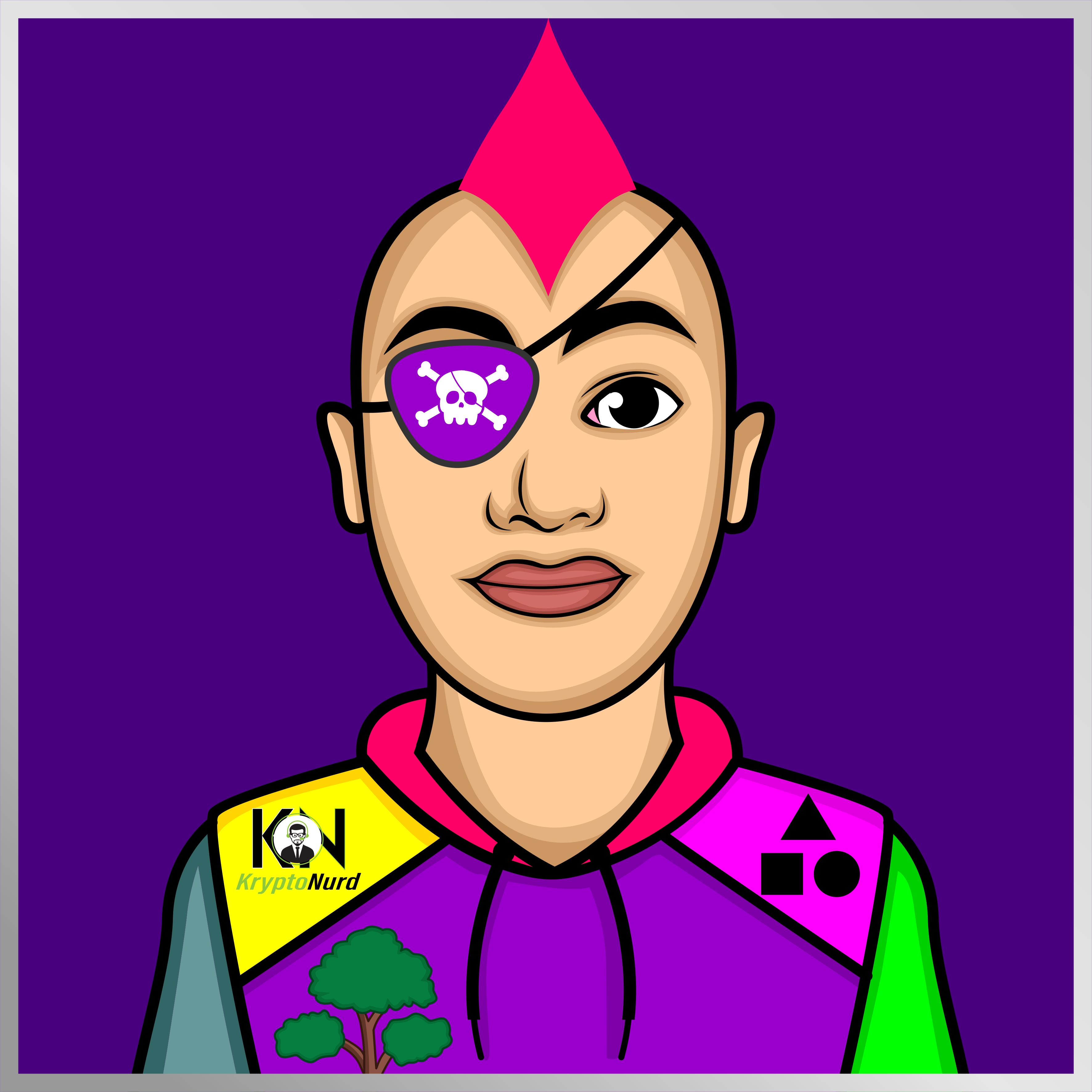 KryptoNurd - Rare 16 NFT on Algorand