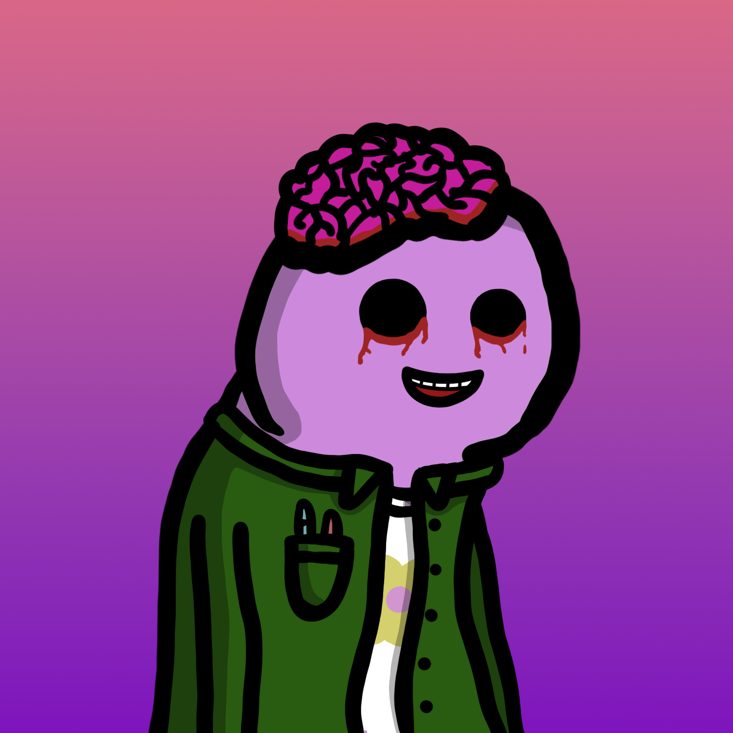 Happy Ghosteez #523 NFT on Algorand