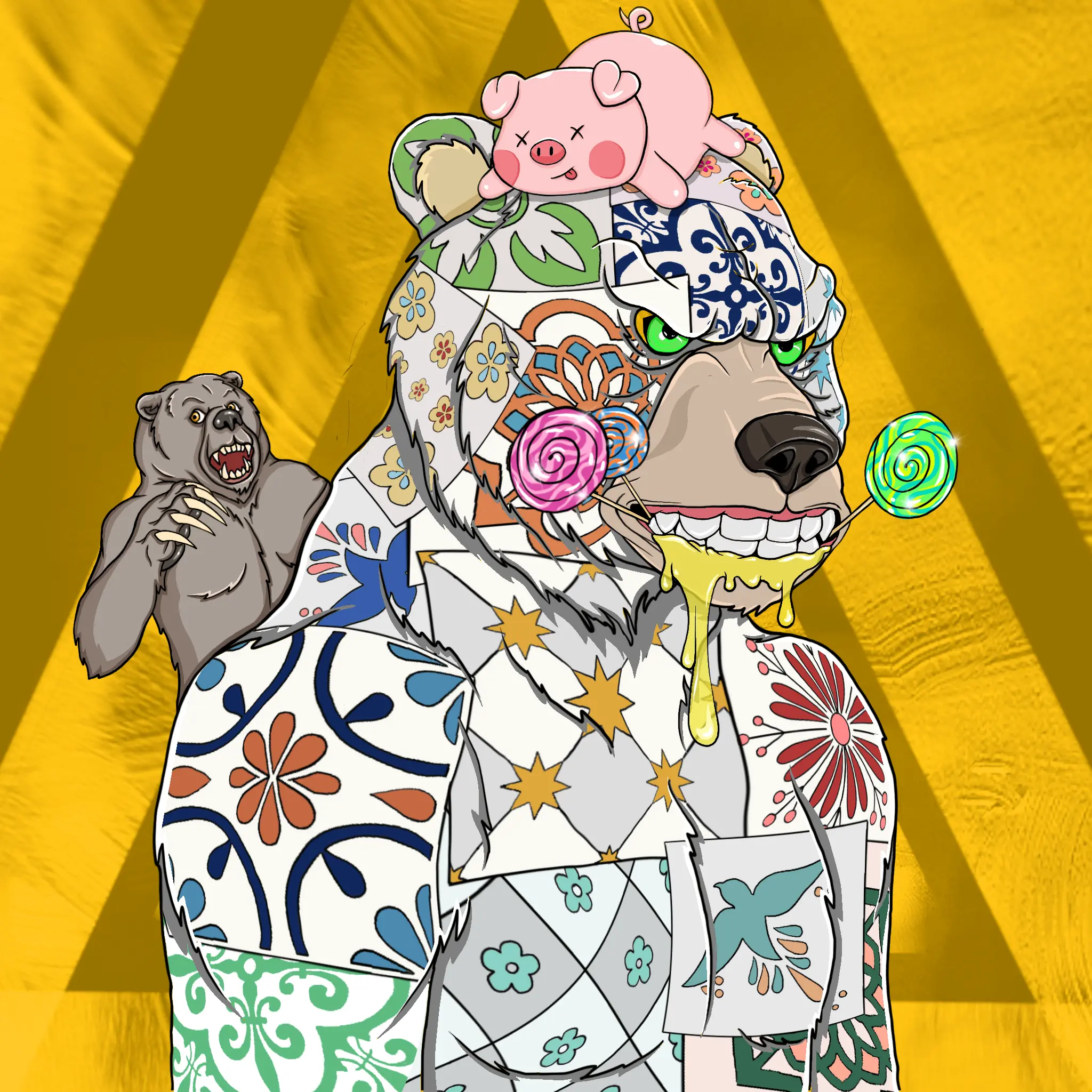 Mad Bears #537 NFT on Algorand