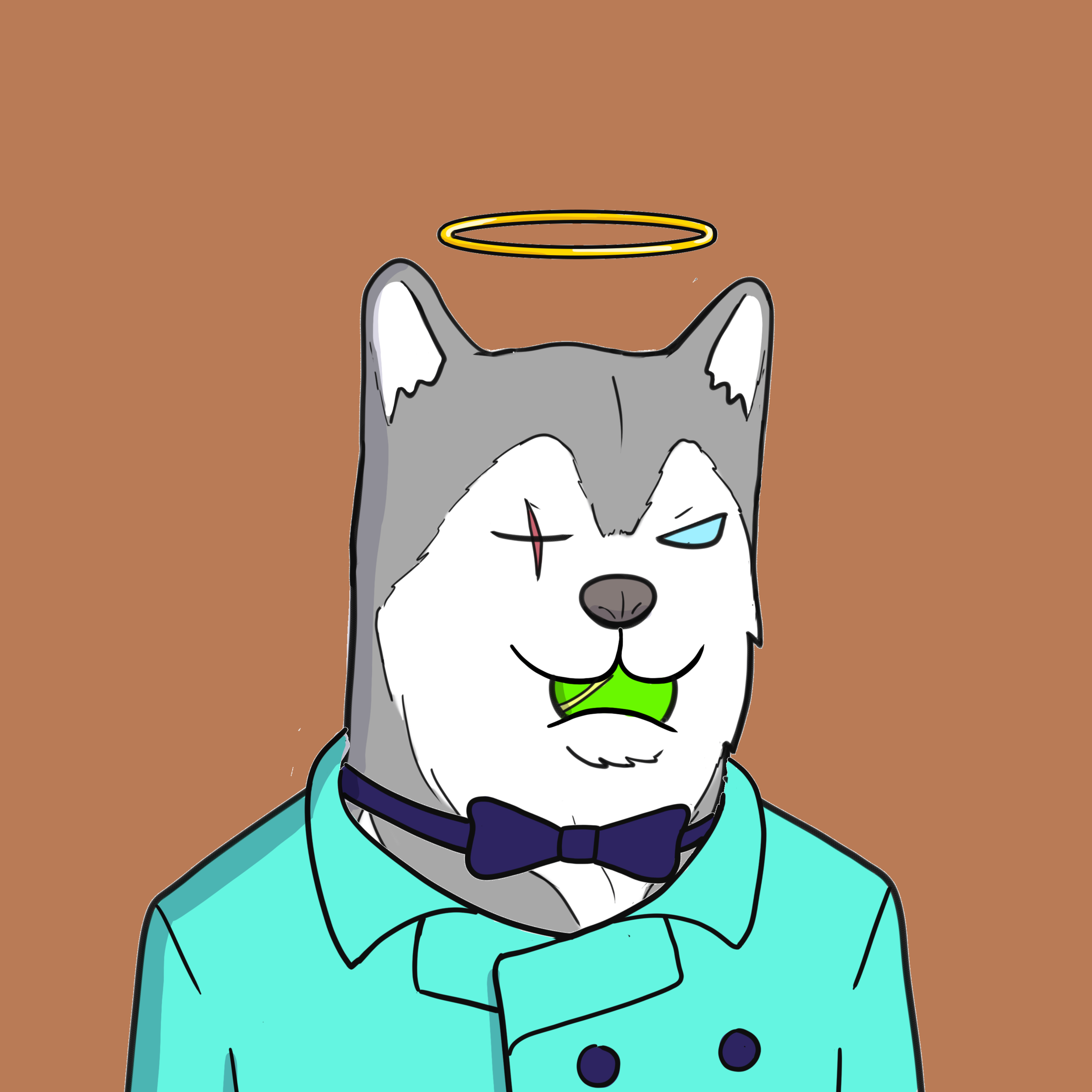 ALGORIAN DOGS #789 NFT on Algorand