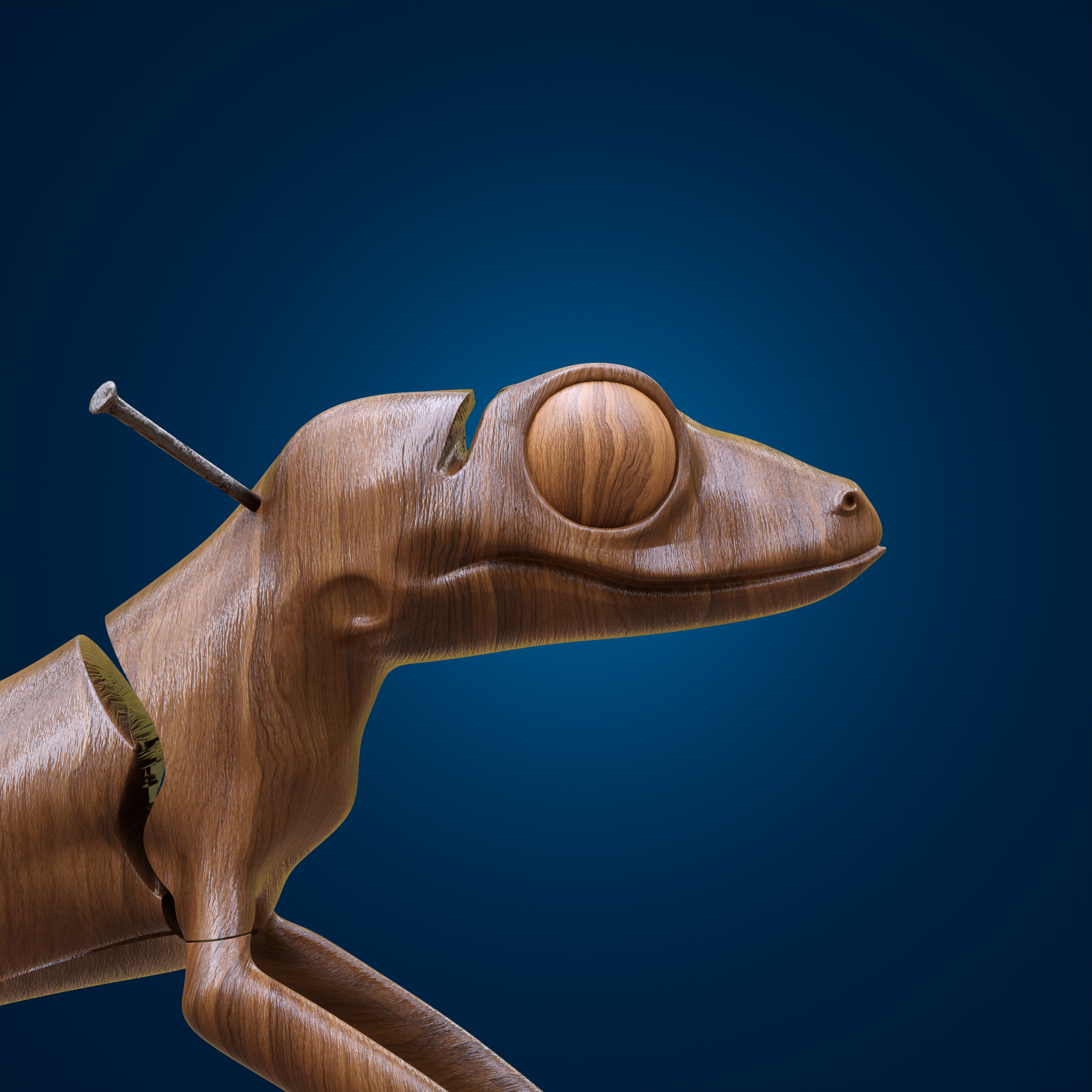 Statue: Wood NFT on Algorand