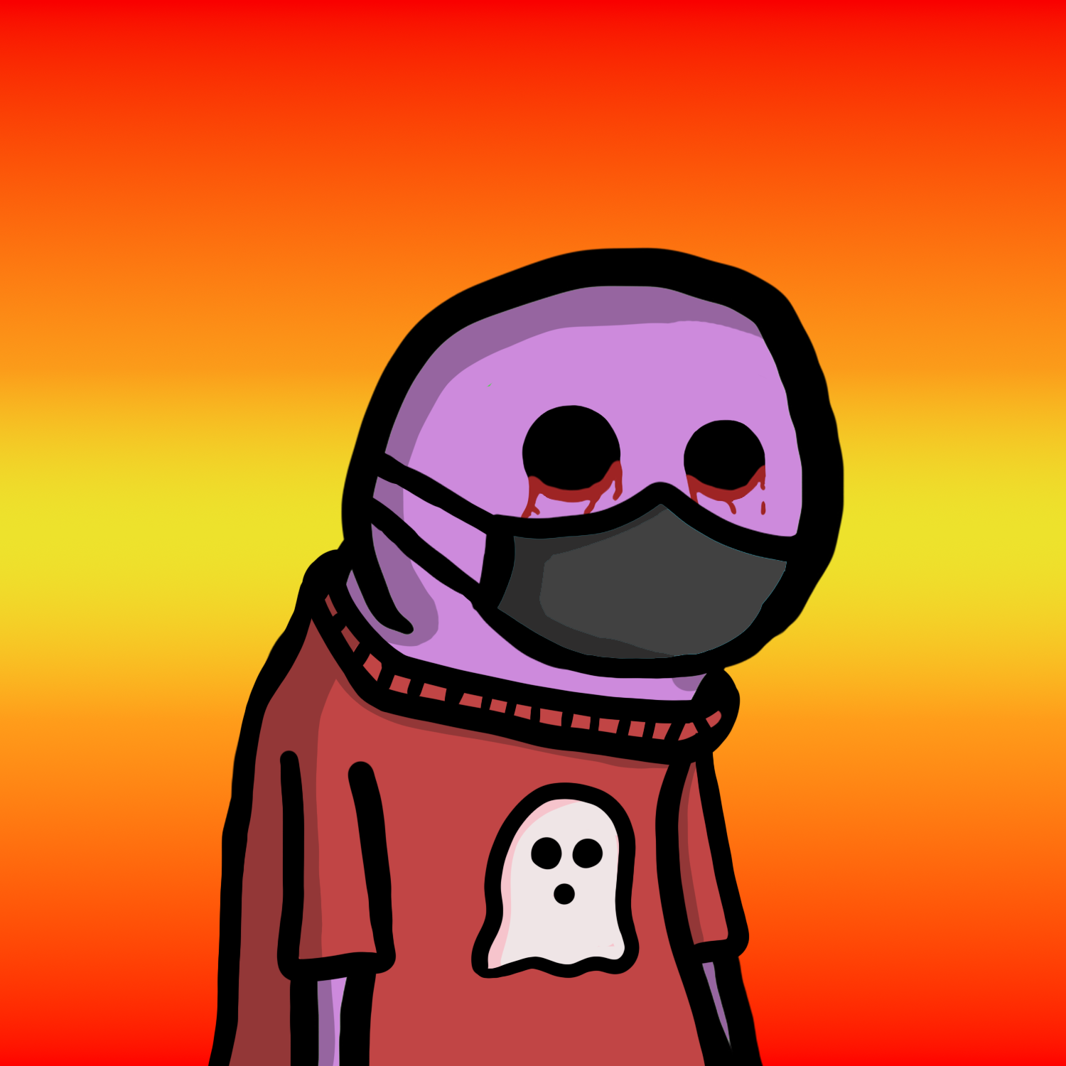 Happy Ghosteez #456 NFT on Algorand