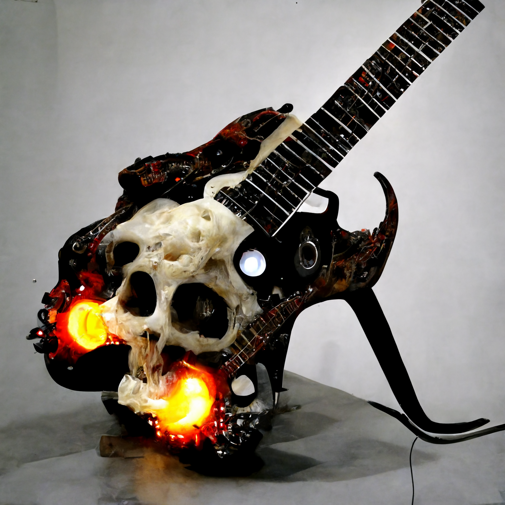 Skull Guitars NFT on Algorand