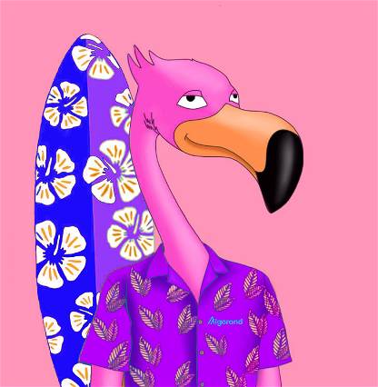 Eclectic Flamingo #224