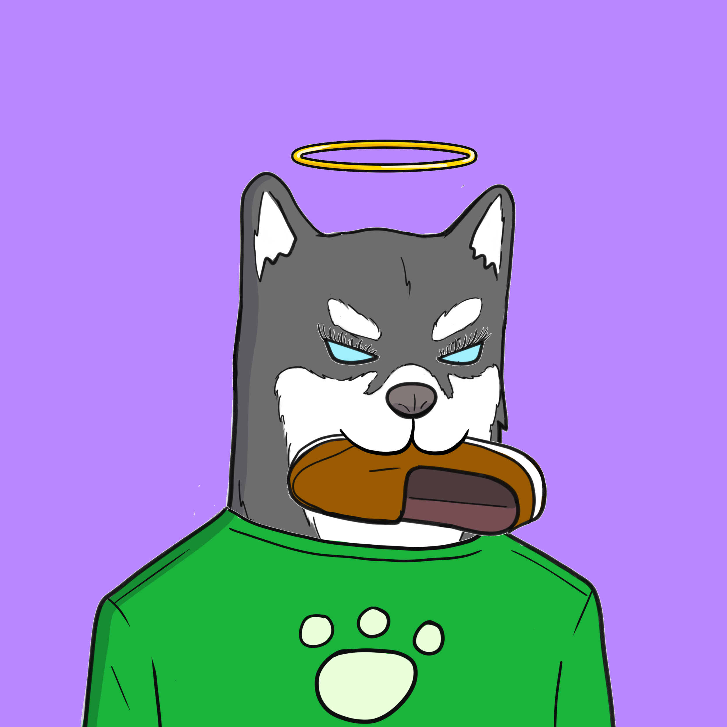 ALGORIAN DOGS #124 NFT on Algorand