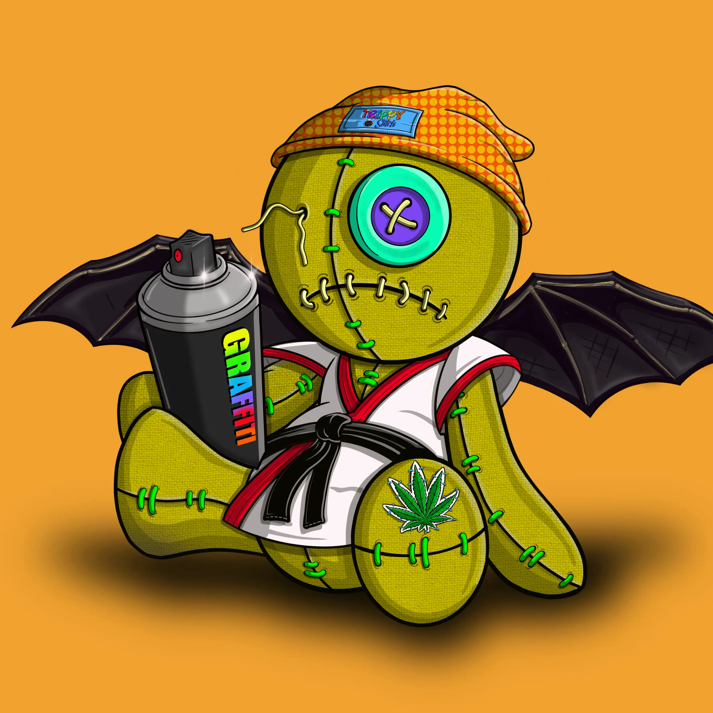 Trippy Stitch #985 NFT on Algorand