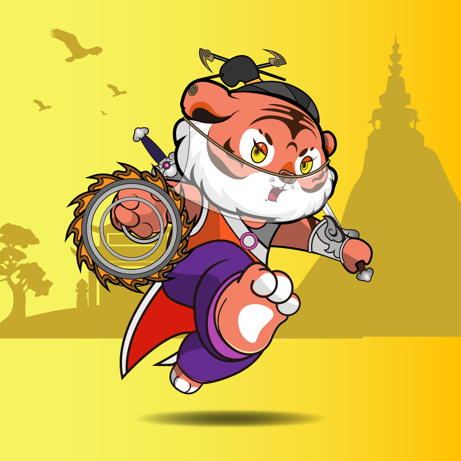 Wushu Chi #1321 NFT on Algorand
