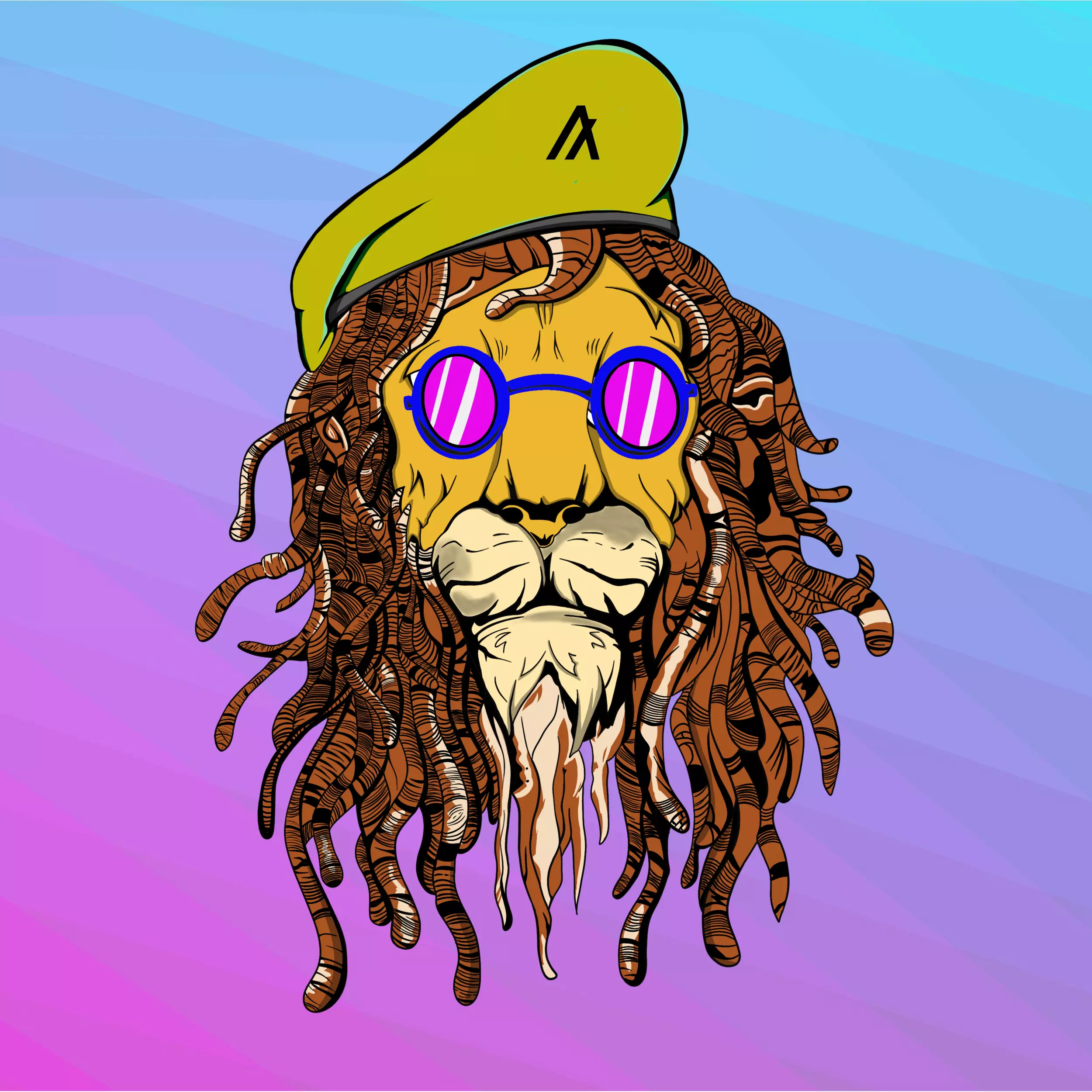 Reggae Lions #278 NFT on Algorand