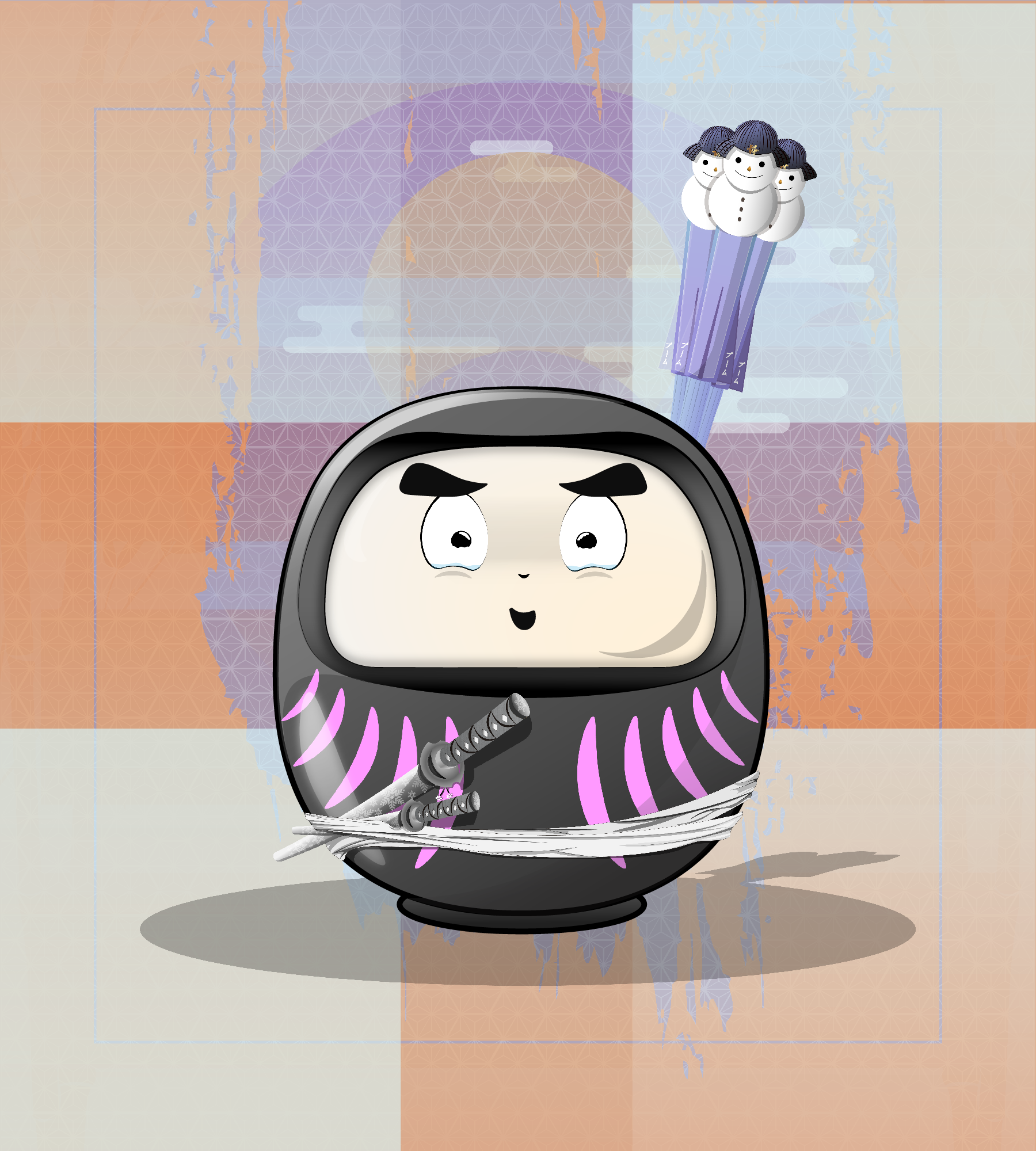 AlgoDaruma #0828 NFT on Algorand