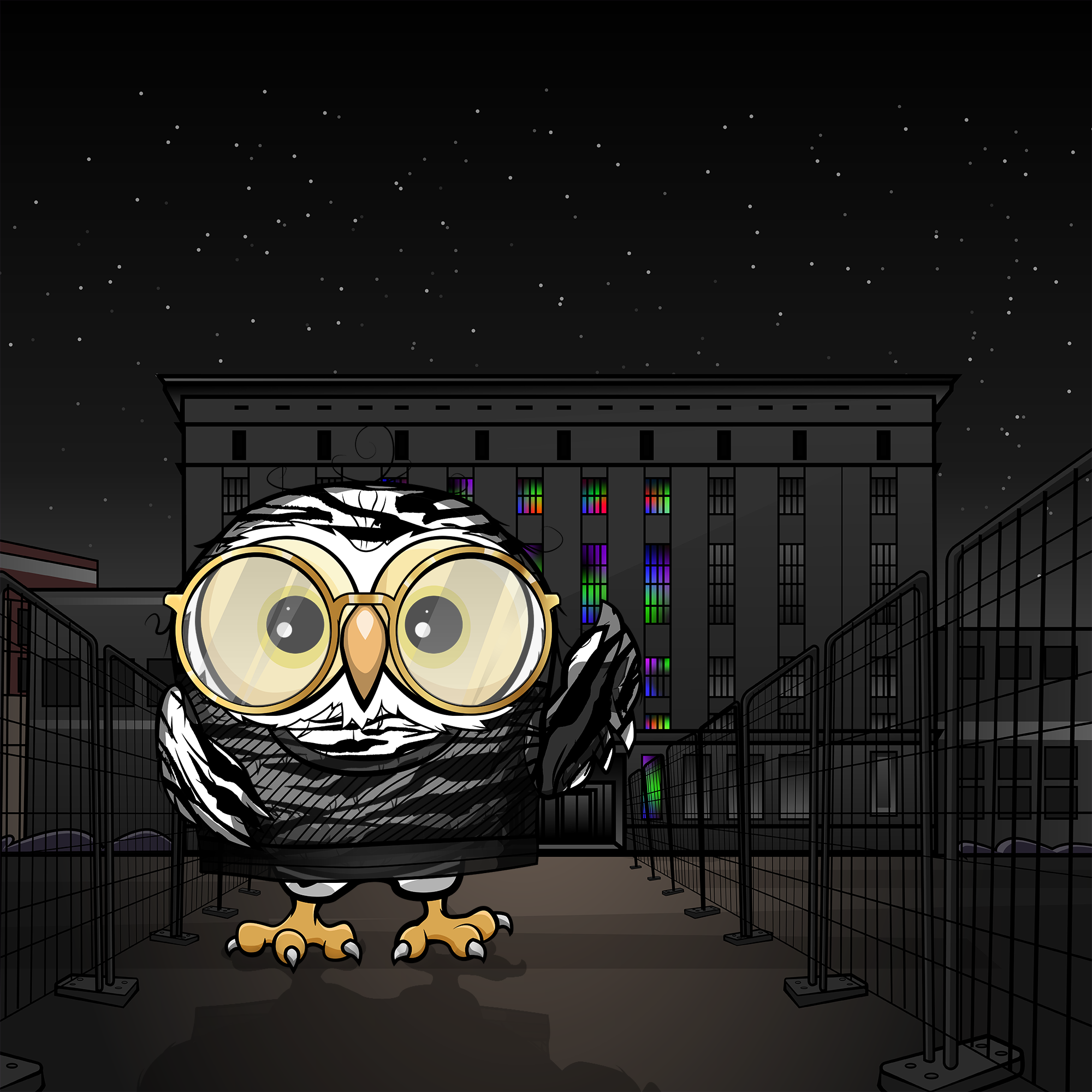 cryptOOwl 283 NFT on Algorand