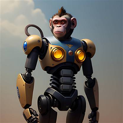 Robot Monkey 08