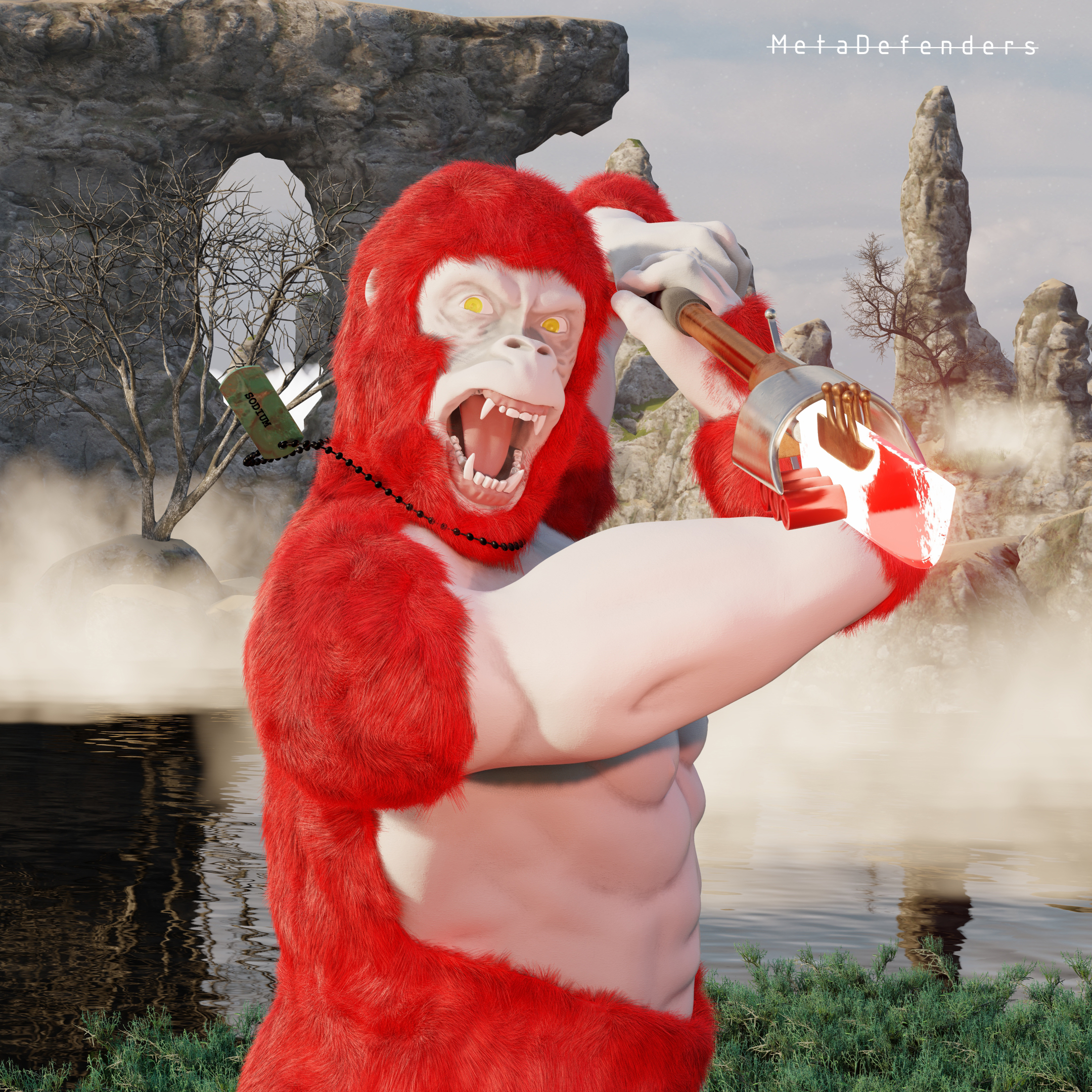 MetaDefender#98 NFT on Algorand