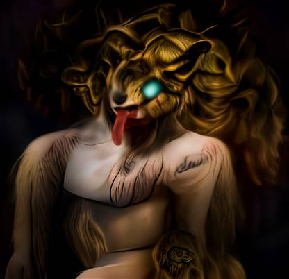 Rox the Lion Demoness
