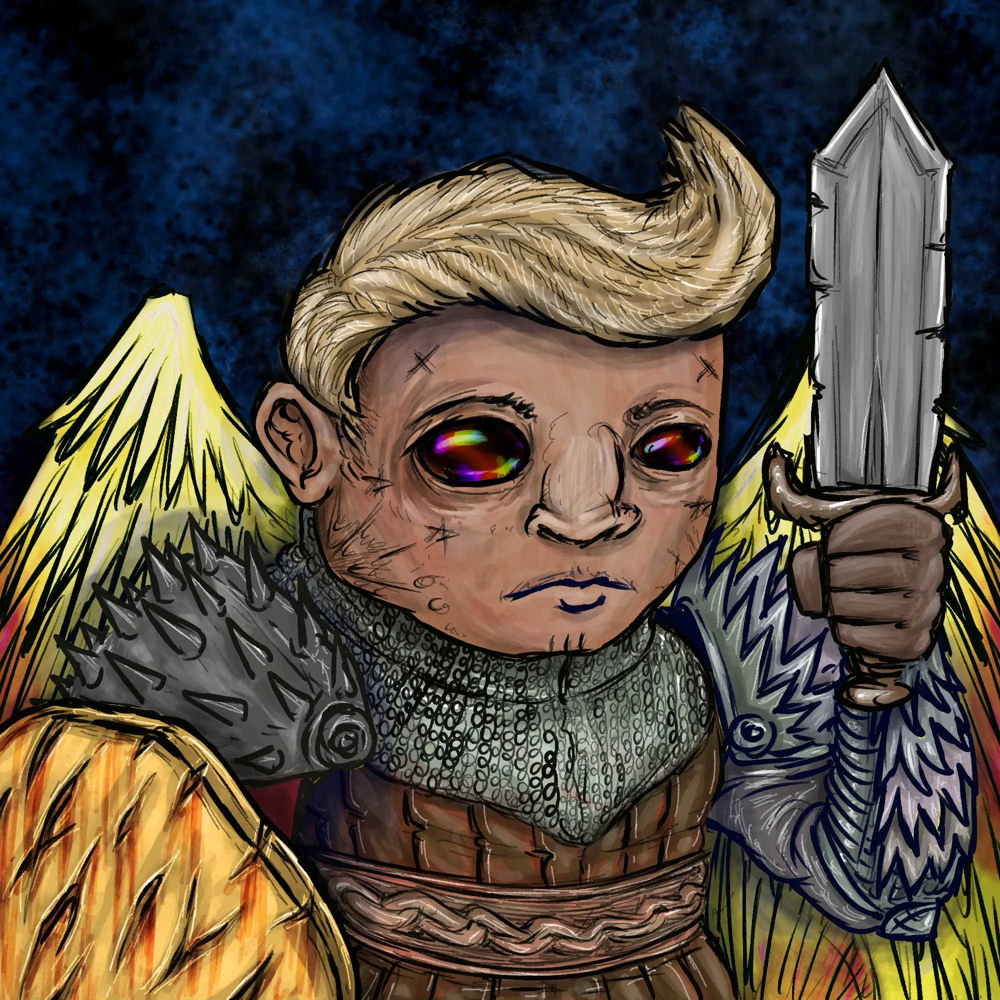 Lil Angels #665 NFT on Algorand