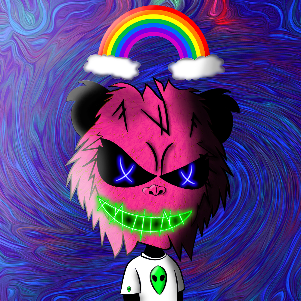 Panda Fight Club #1800 NFT on Algorand