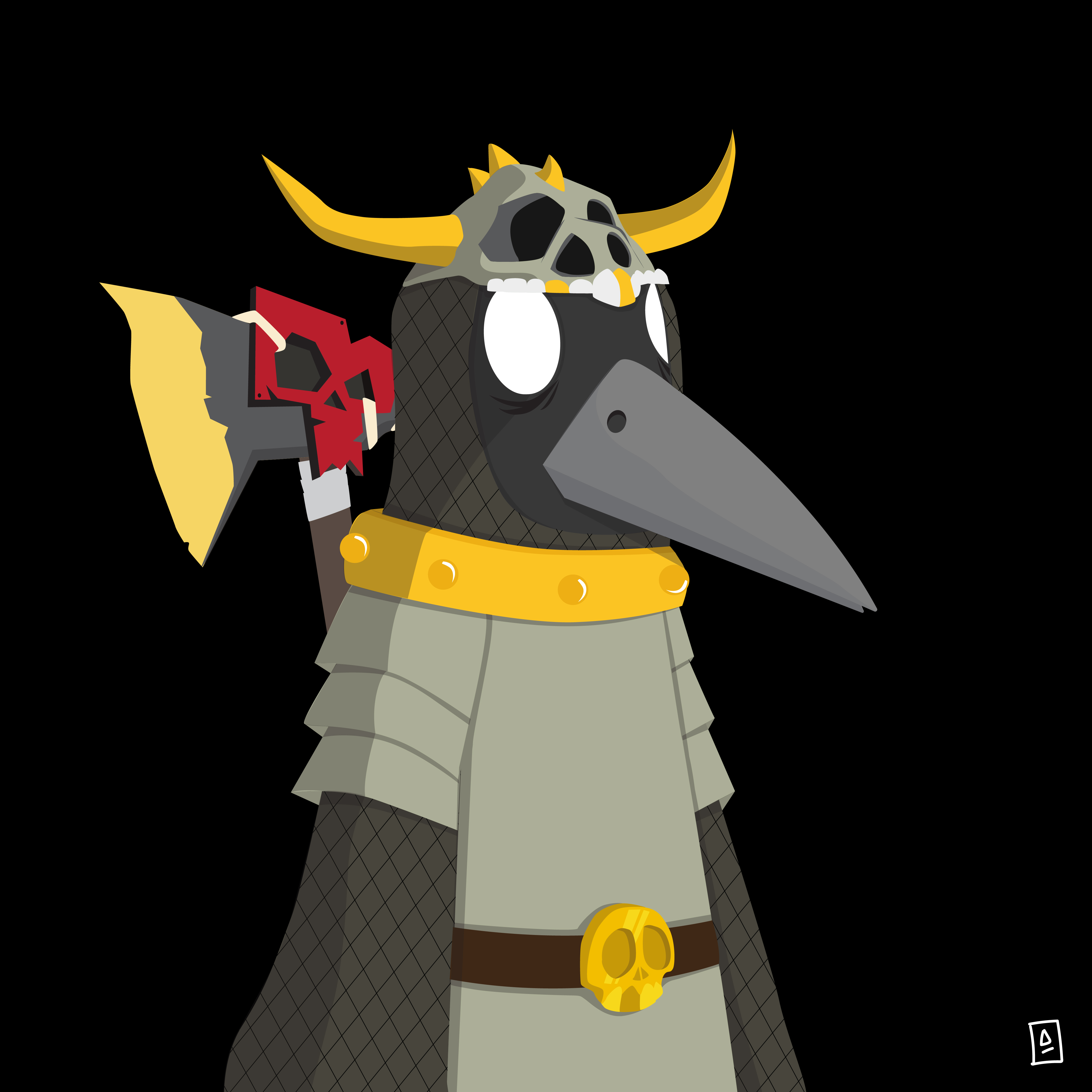 Corvus #583 NFT on Algorand